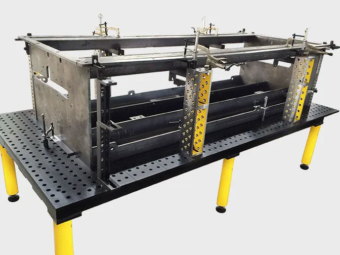 BuildPro™ MAX 8' x 4' Welding Table With Heavy Duty Leg