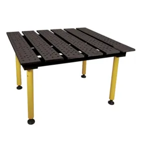 BuildPro® Slotted 4' x 3' Table With Heavy Duty Leg