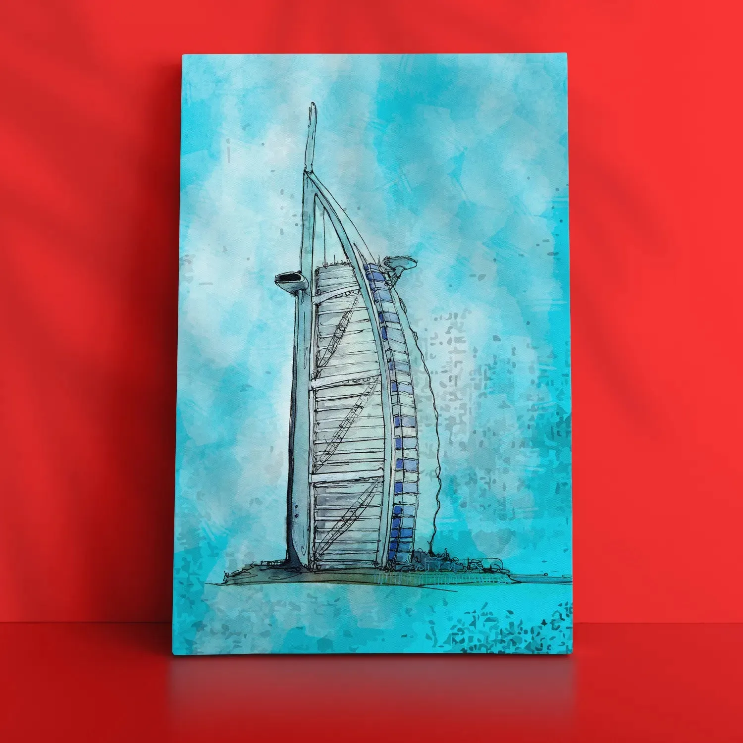 Burj-Al-Arab Outline