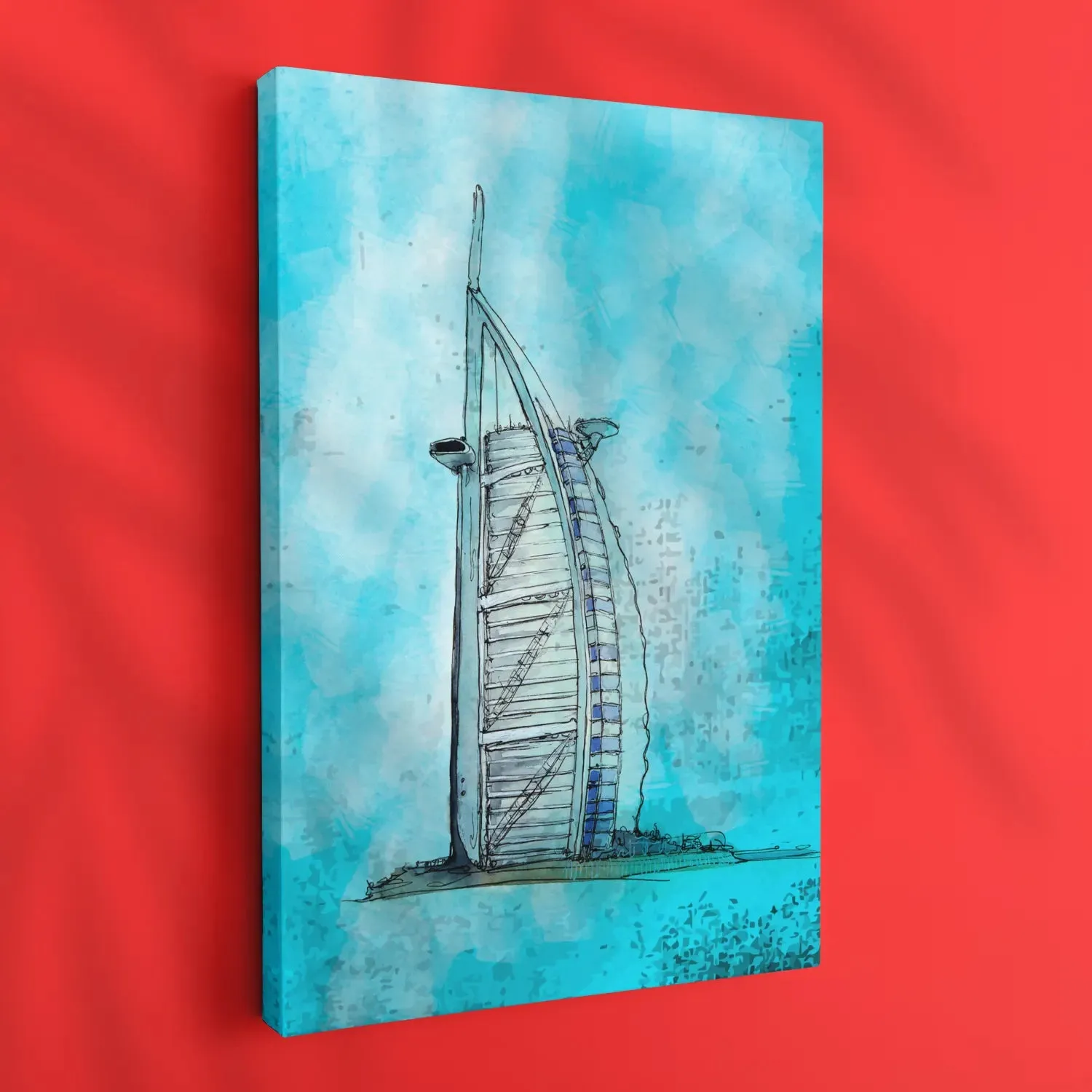Burj-Al-Arab Outline