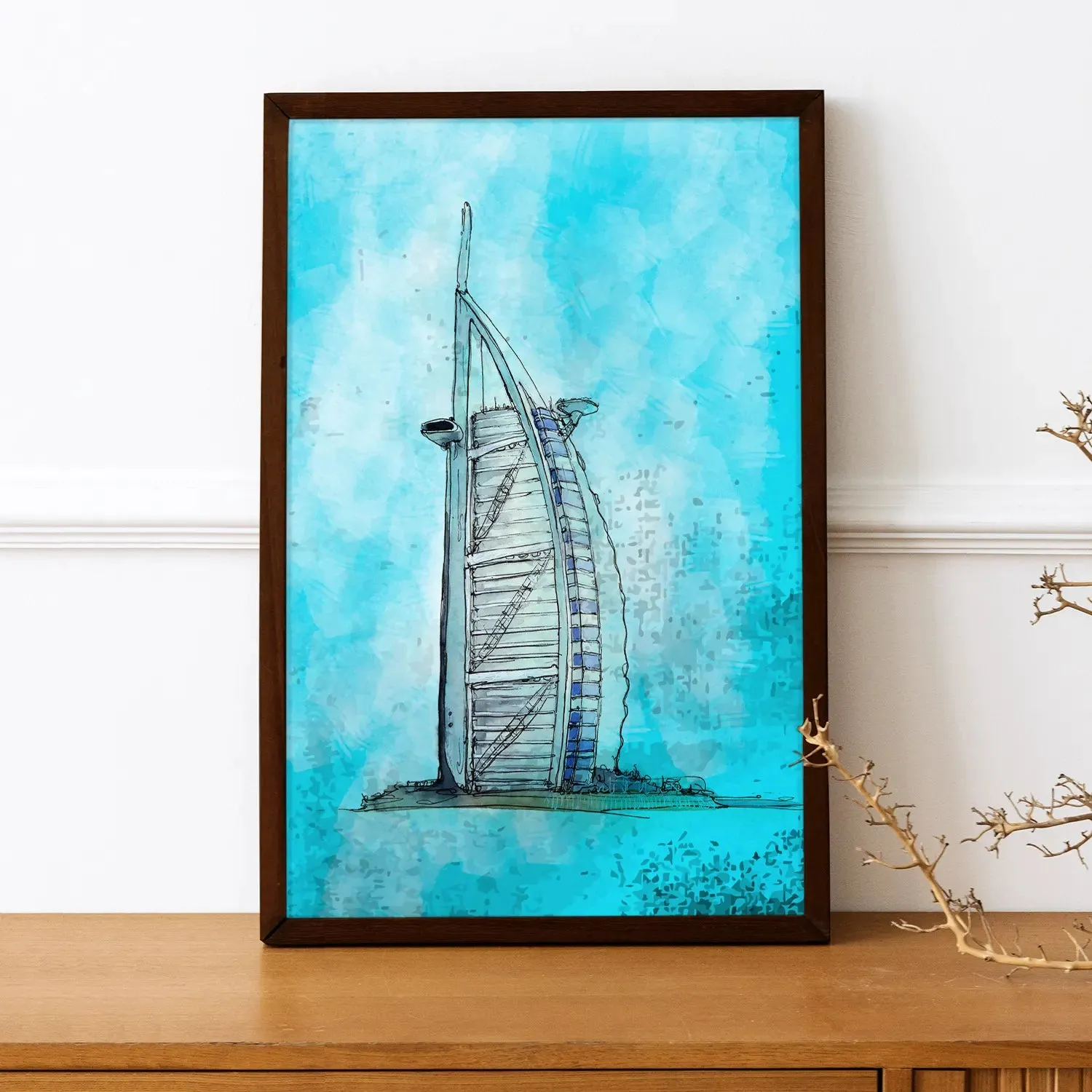 Burj-Al-Arab Outline