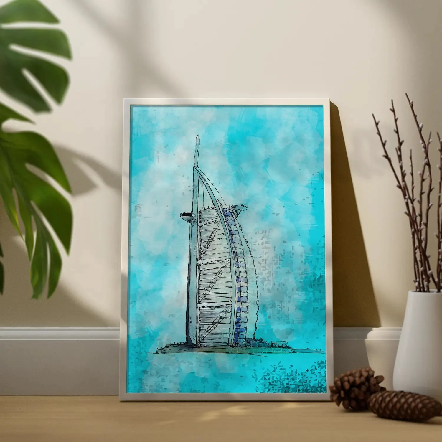Burj-Al-Arab Outline