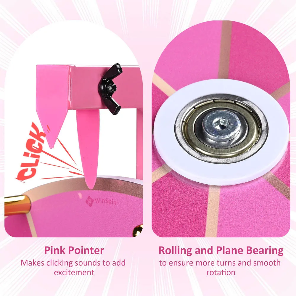 Byootique 12" Sakura Tabletop Spinning Prize Wheel Dry Erase
