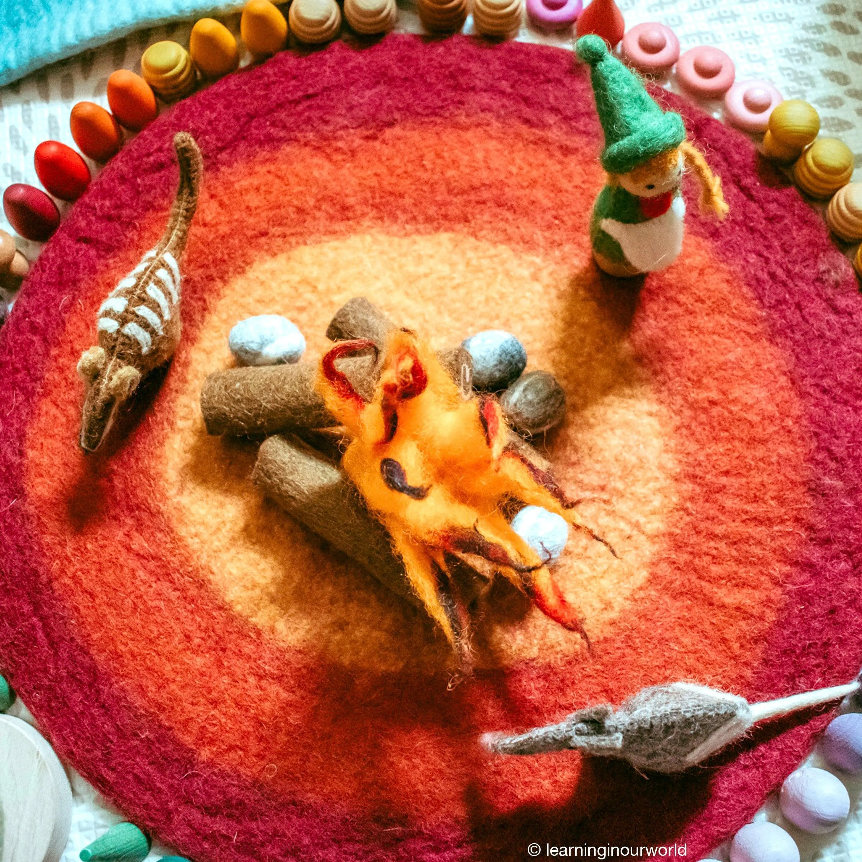 Campfire Play Mat Playscape