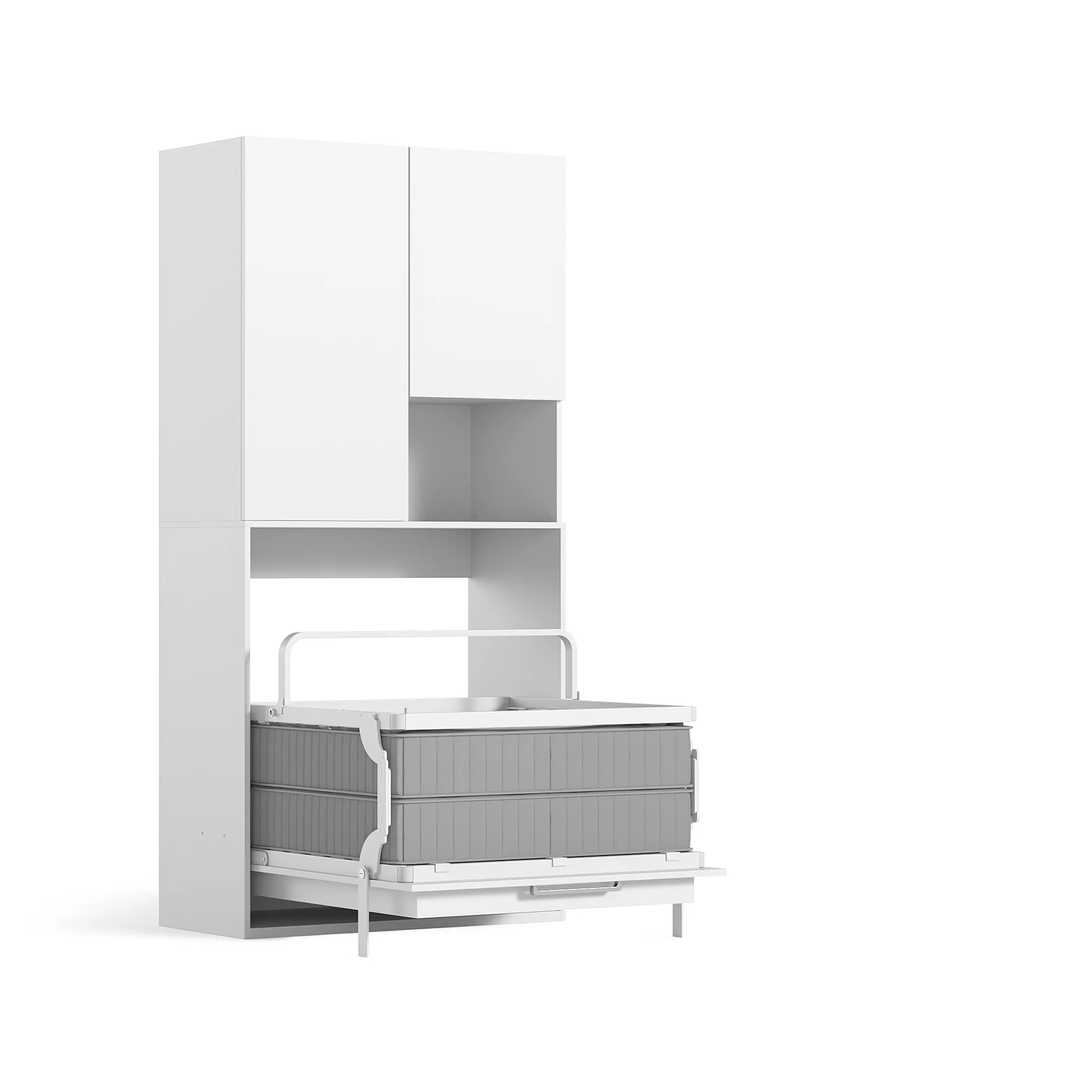 Capsule Folding King Single Wall Bed Compact Set