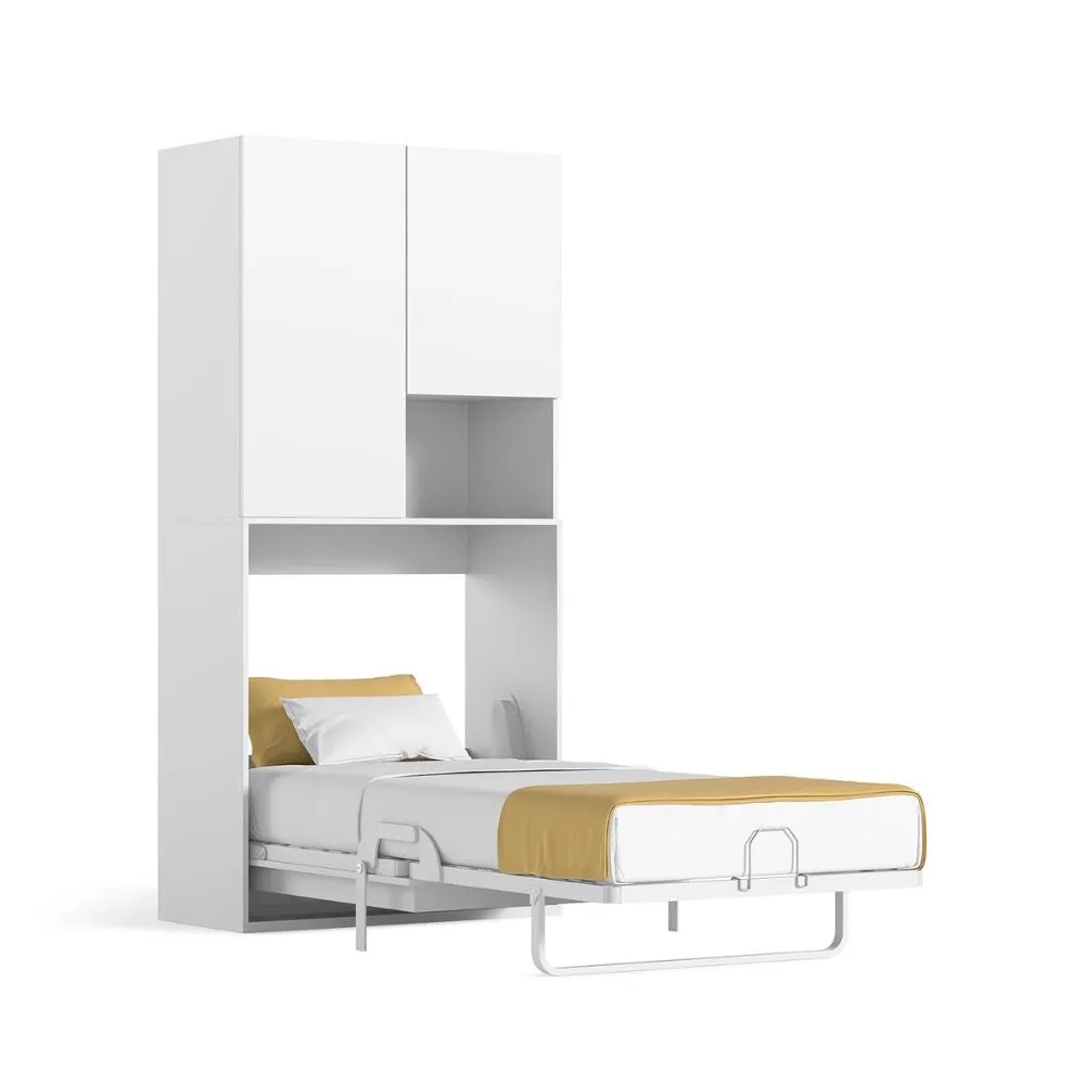 Capsule Folding King Single Wall Bed Compact Set