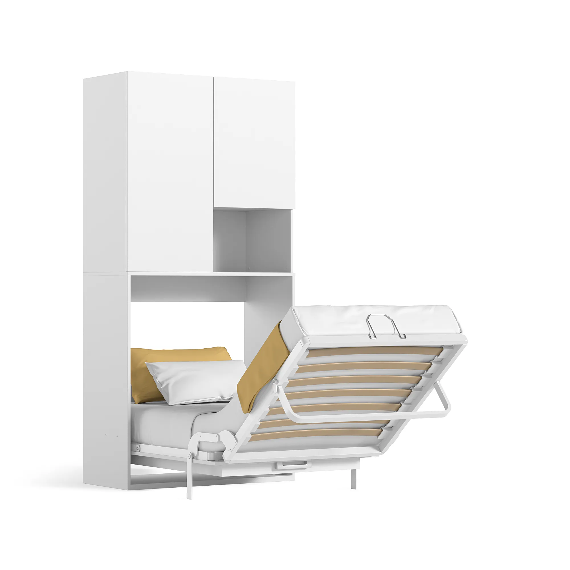 Capsule Folding King Single Wall Bed Compact Set