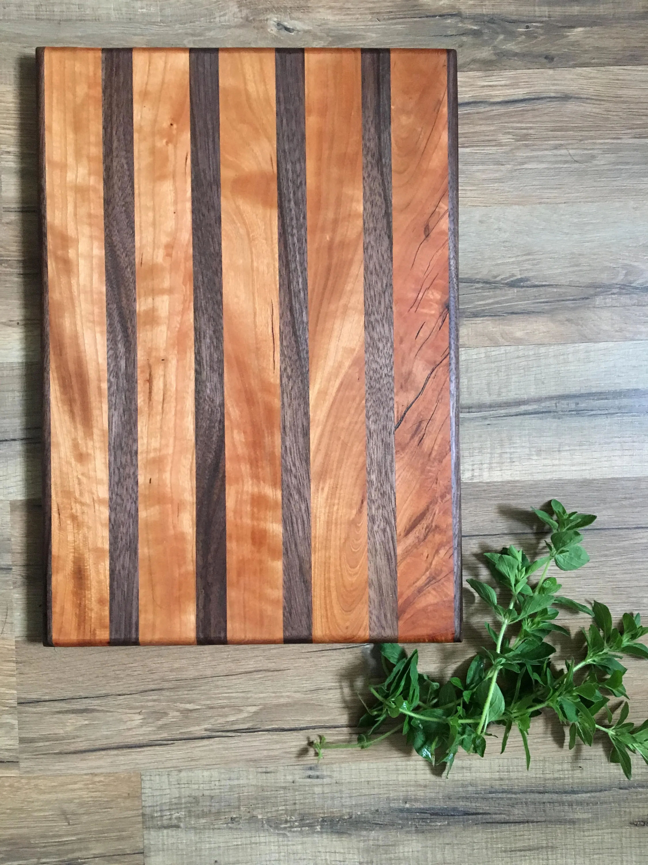 Cherry & Black Walnut Butcher Block