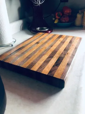 Cherry & Black Walnut Butcher Block