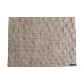 Chilewich Table Mats - Basketweave / Rectangle / Latte