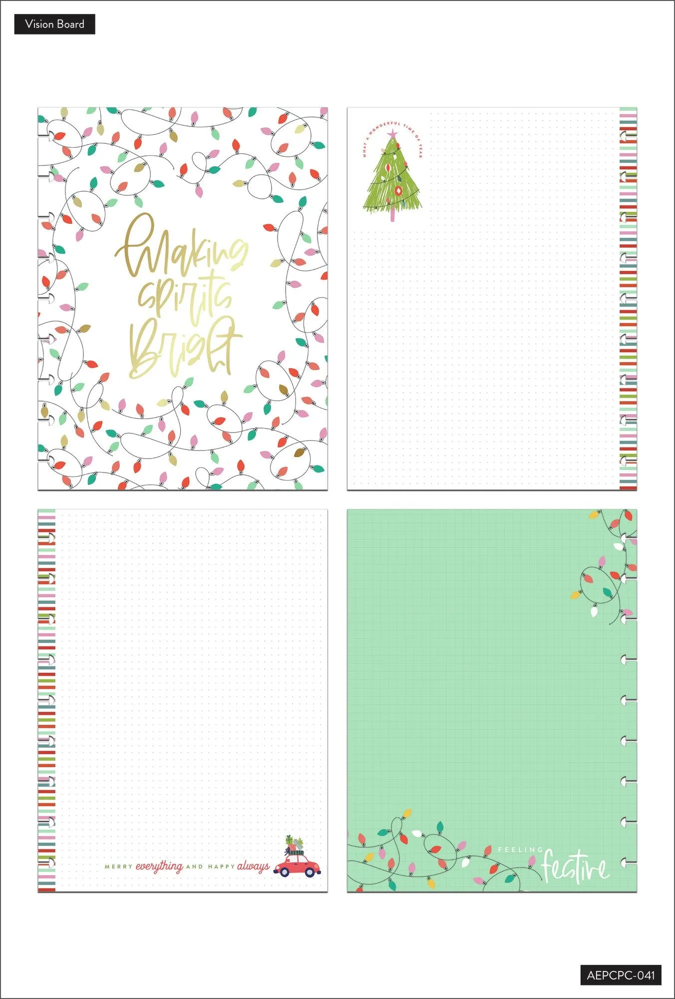 Christmas Classic Planner Companion