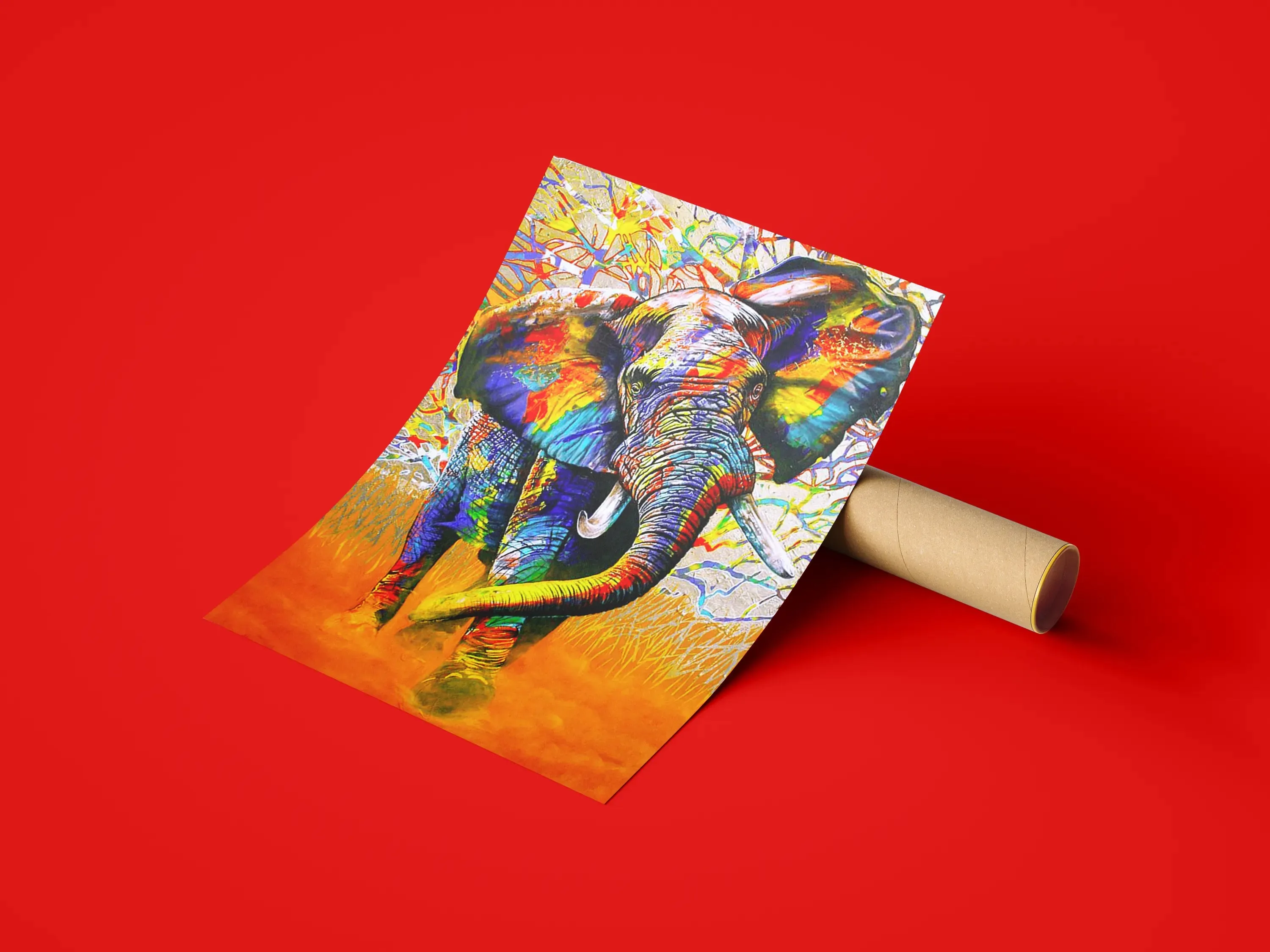 Colorful Elephant
