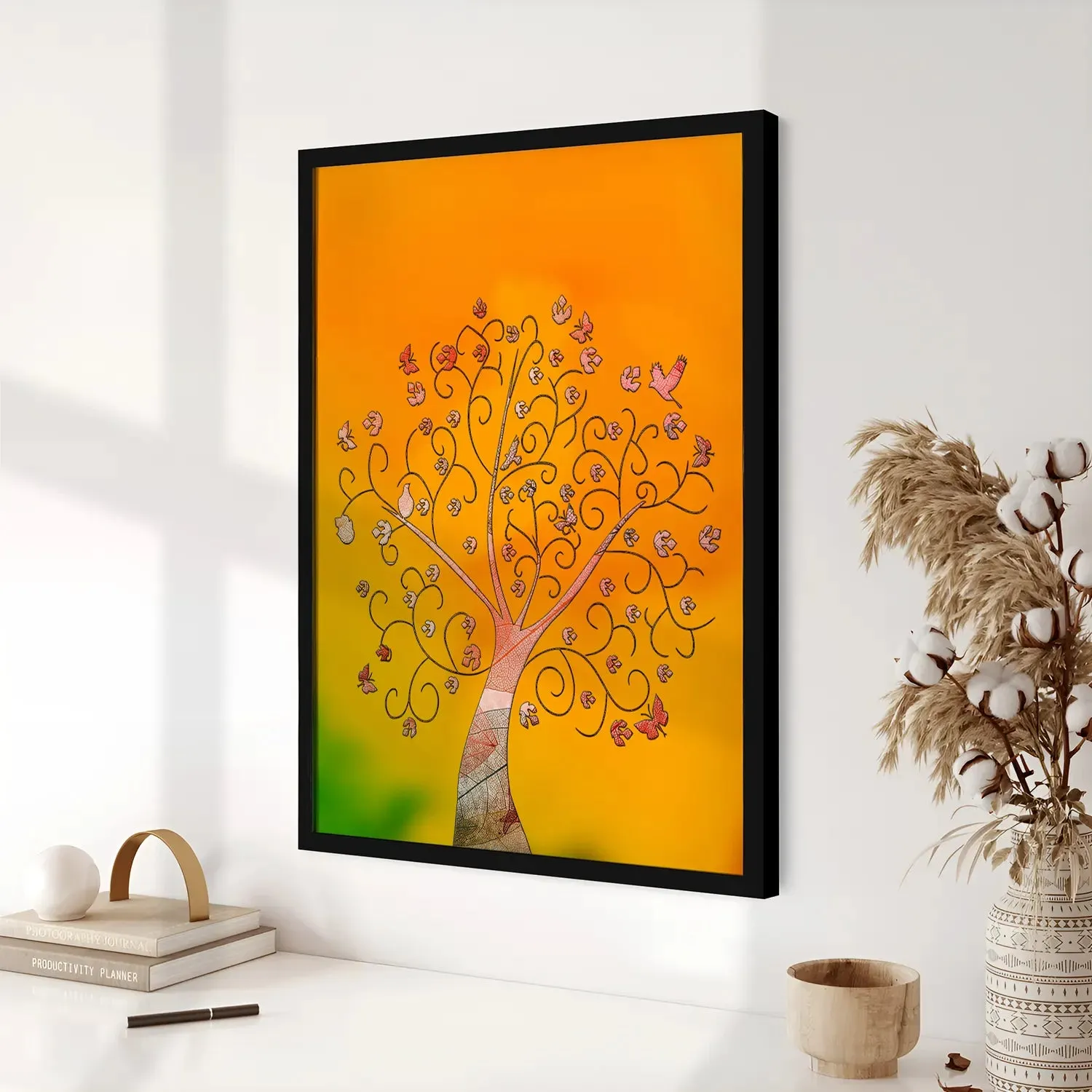 Colorful Modern Art Tree