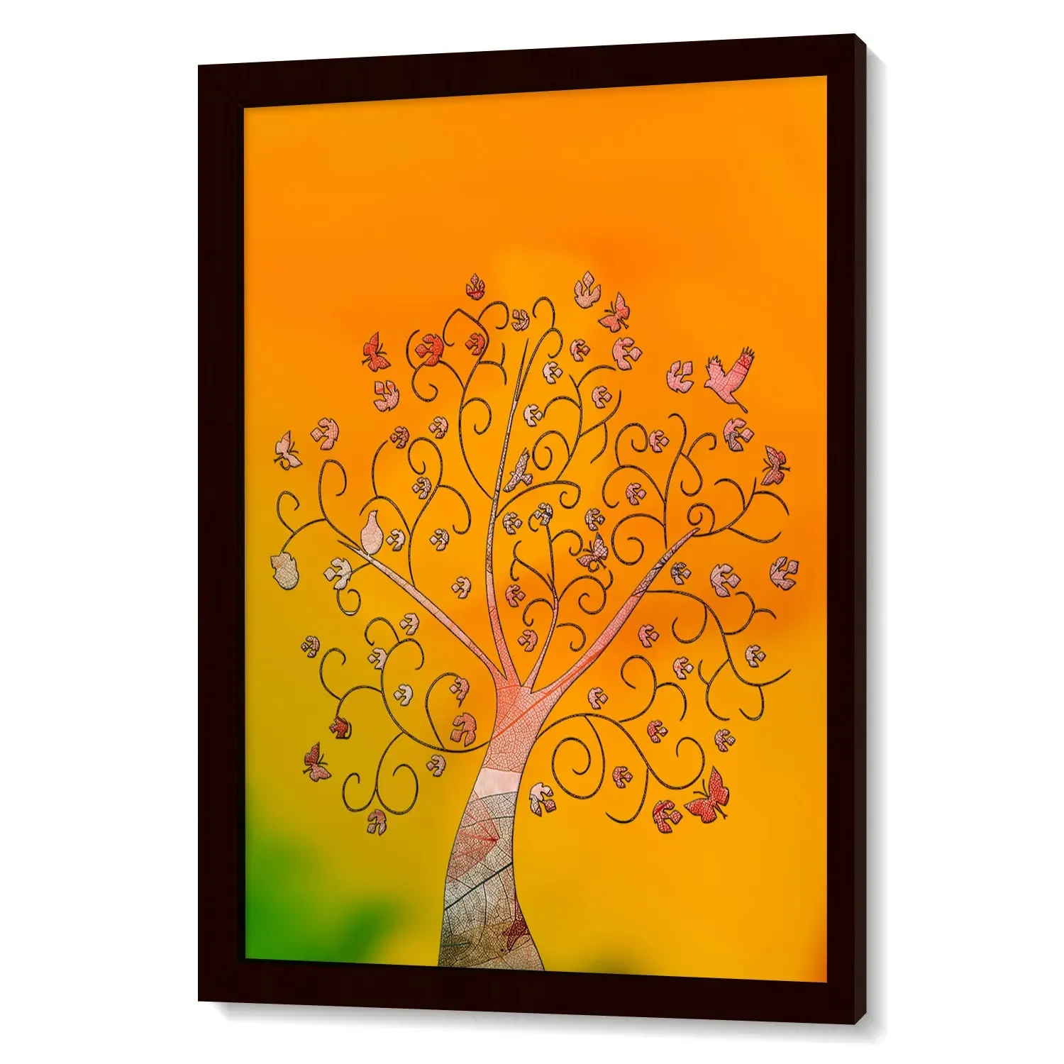 Colorful Modern Art Tree