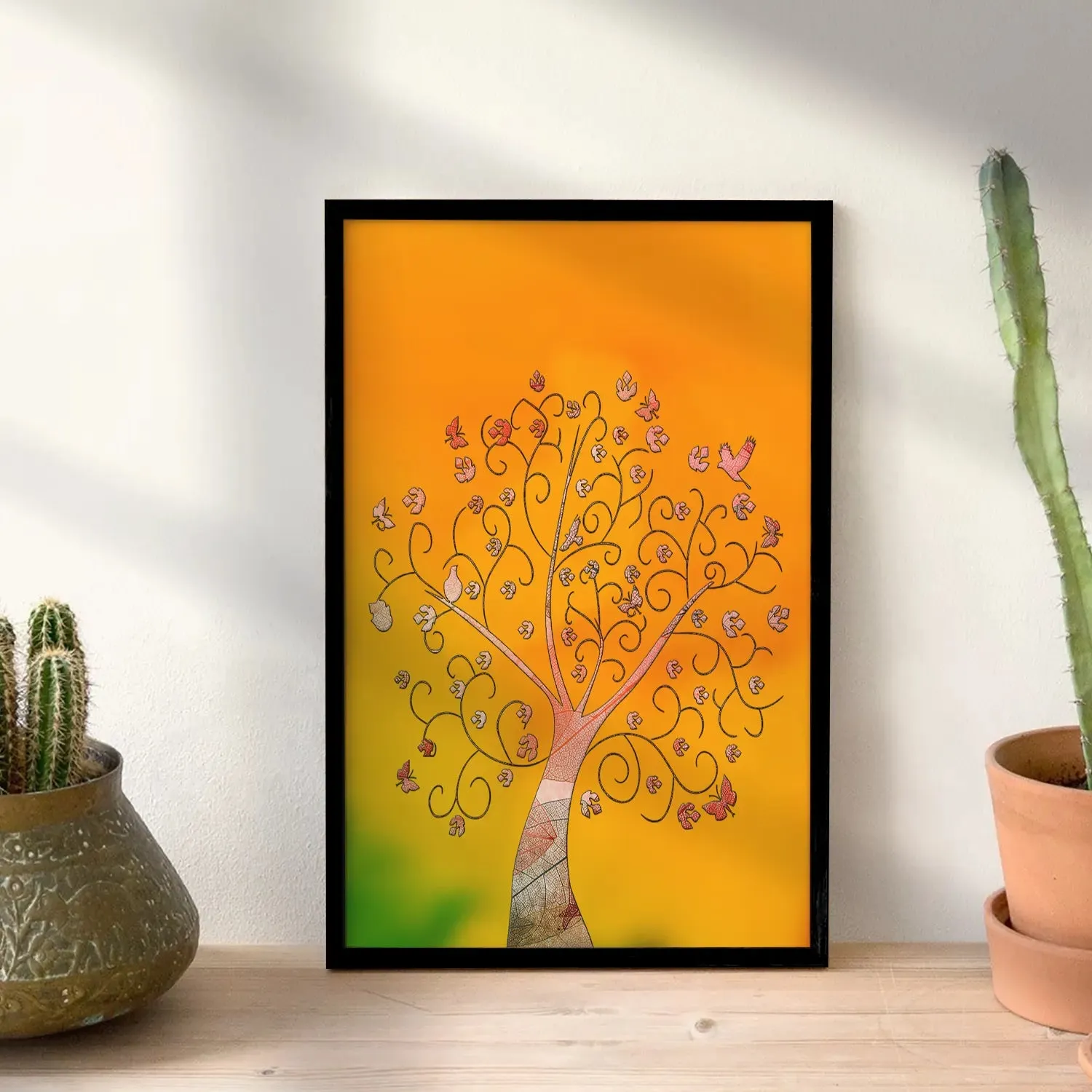 Colorful Modern Art Tree