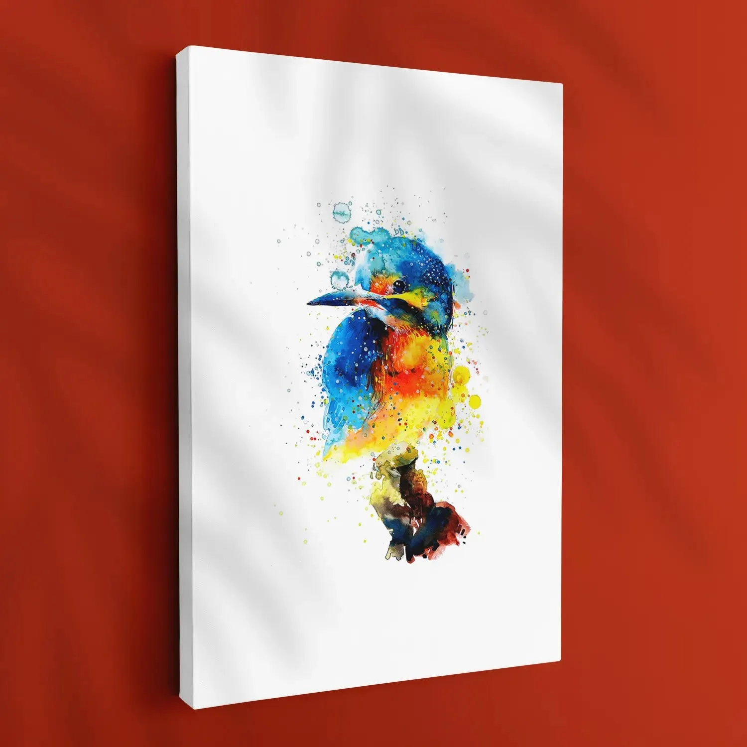 Colorful Sparrow Modern Art