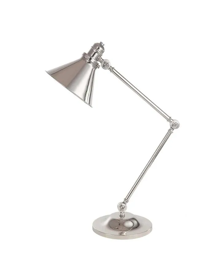 Conical Shade Adjustable Table Lamp