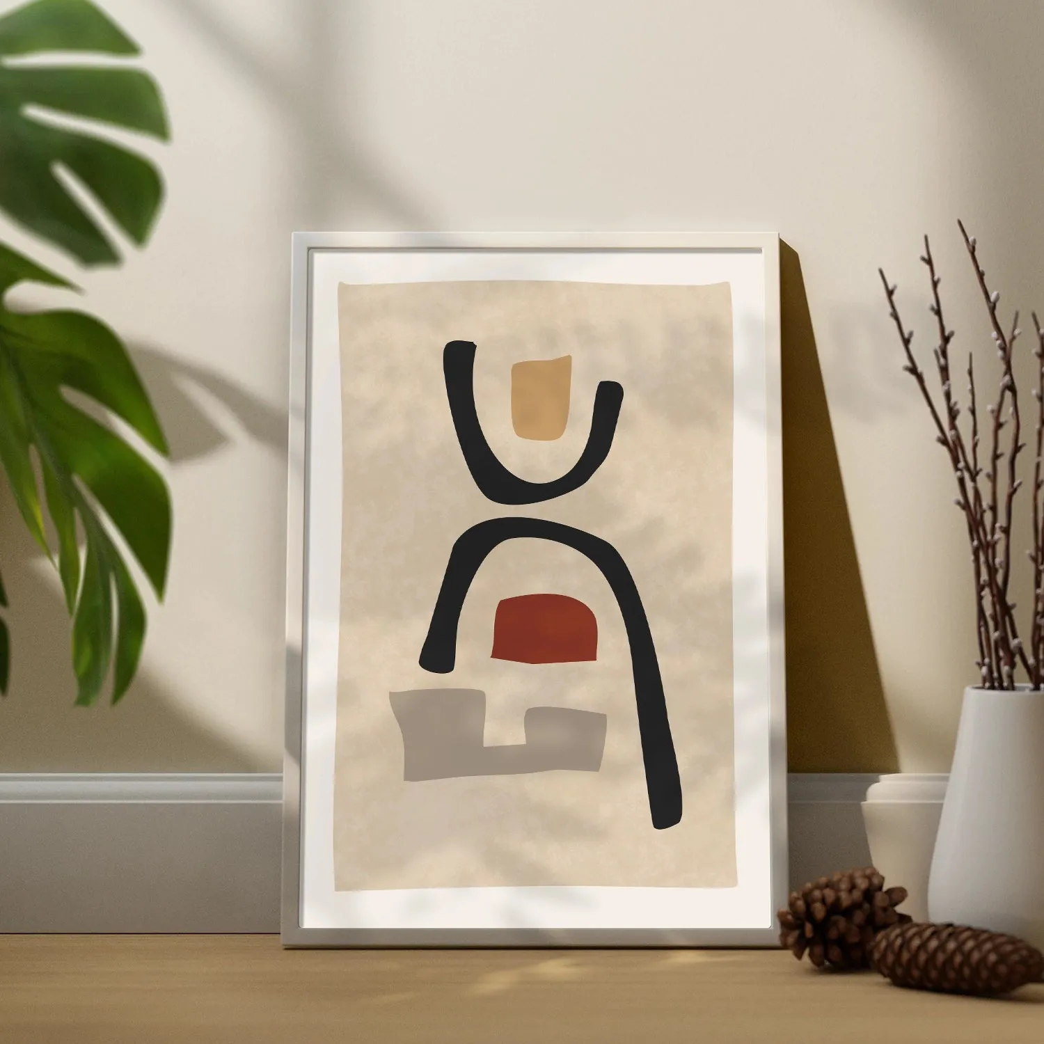 Contemporary Irregular Shapes #1 - BOHO Inspired