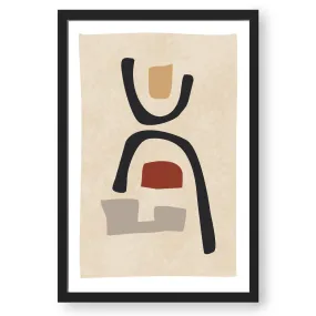 Contemporary Irregular Shapes #1 - BOHO Inspired