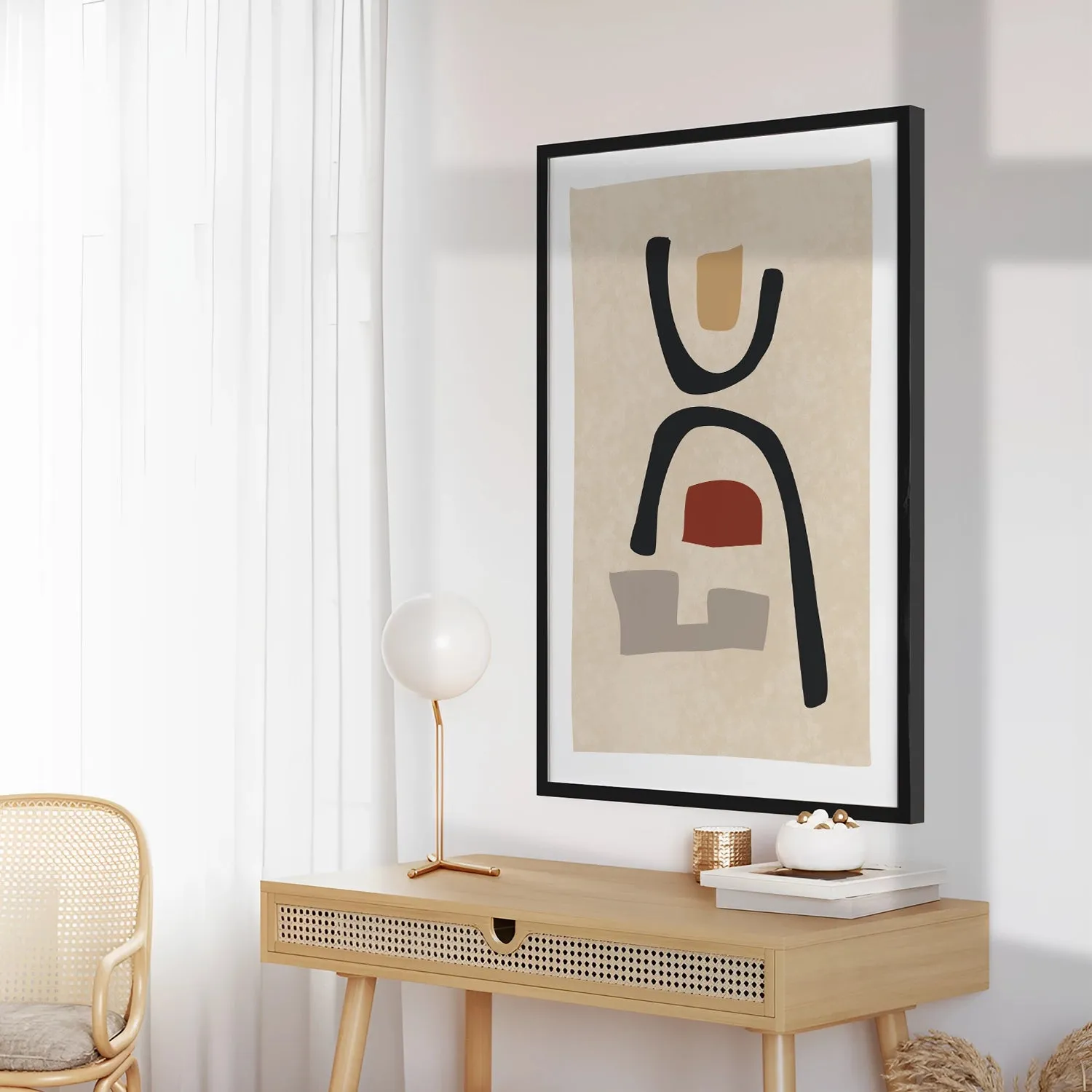 Contemporary Irregular Shapes #1 - BOHO Inspired