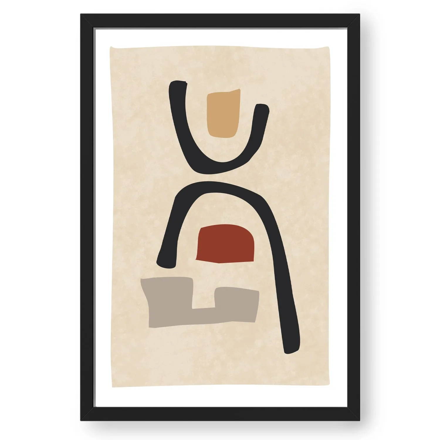Contemporary Irregular Shapes #1 - BOHO Inspired