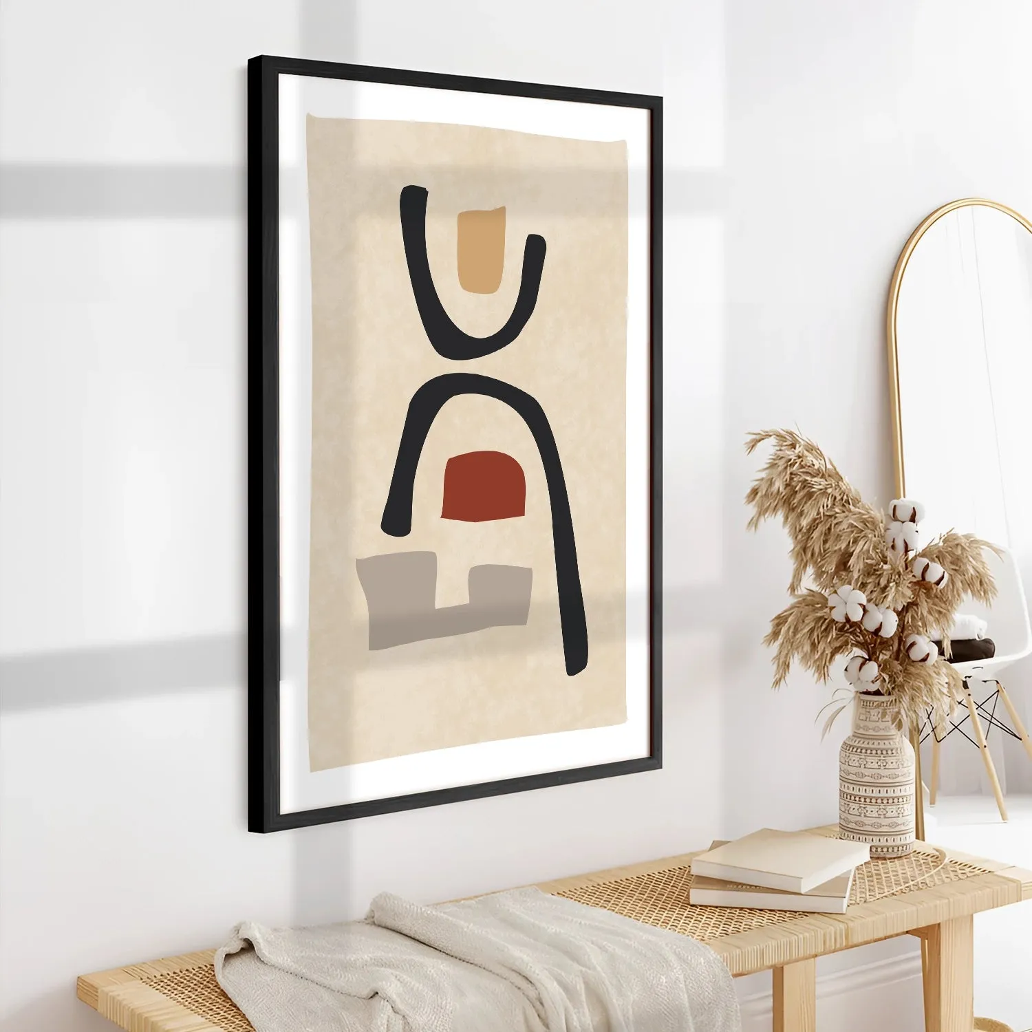 Contemporary Irregular Shapes #1 - BOHO Inspired