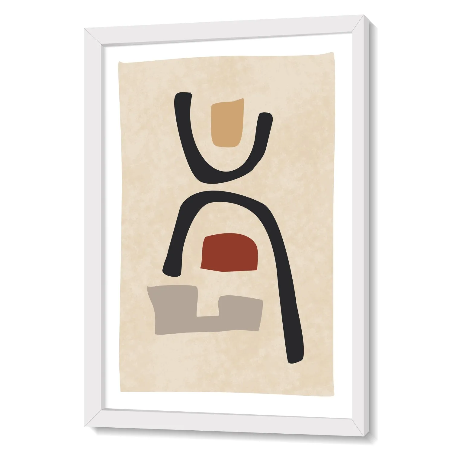 Contemporary Irregular Shapes #1 - BOHO Inspired