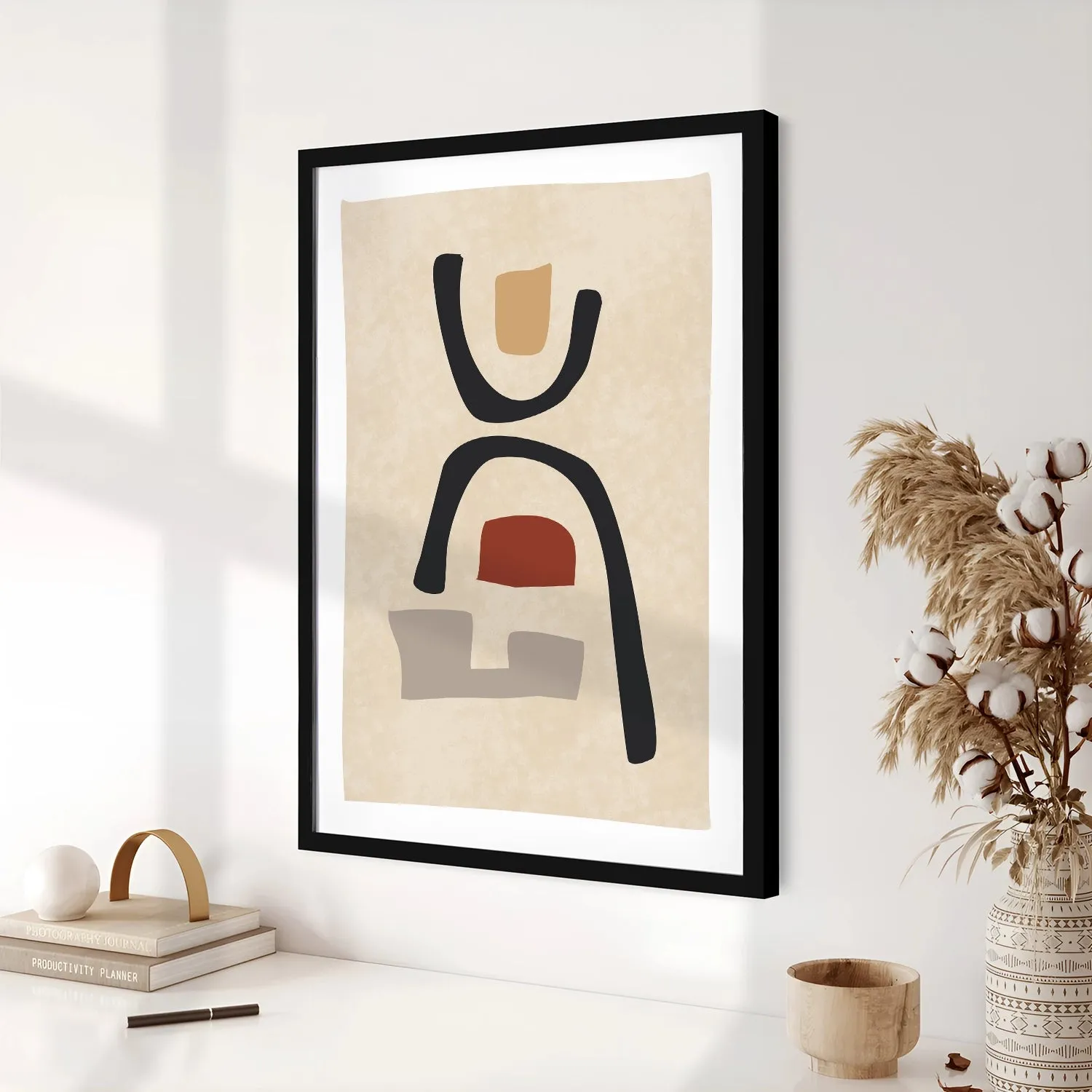 Contemporary Irregular Shapes #1 - BOHO Inspired