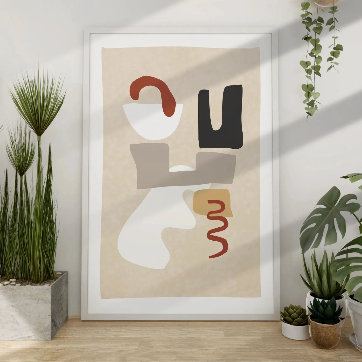 Contemporary Irregular Shapes #2 - BOHO Inspired