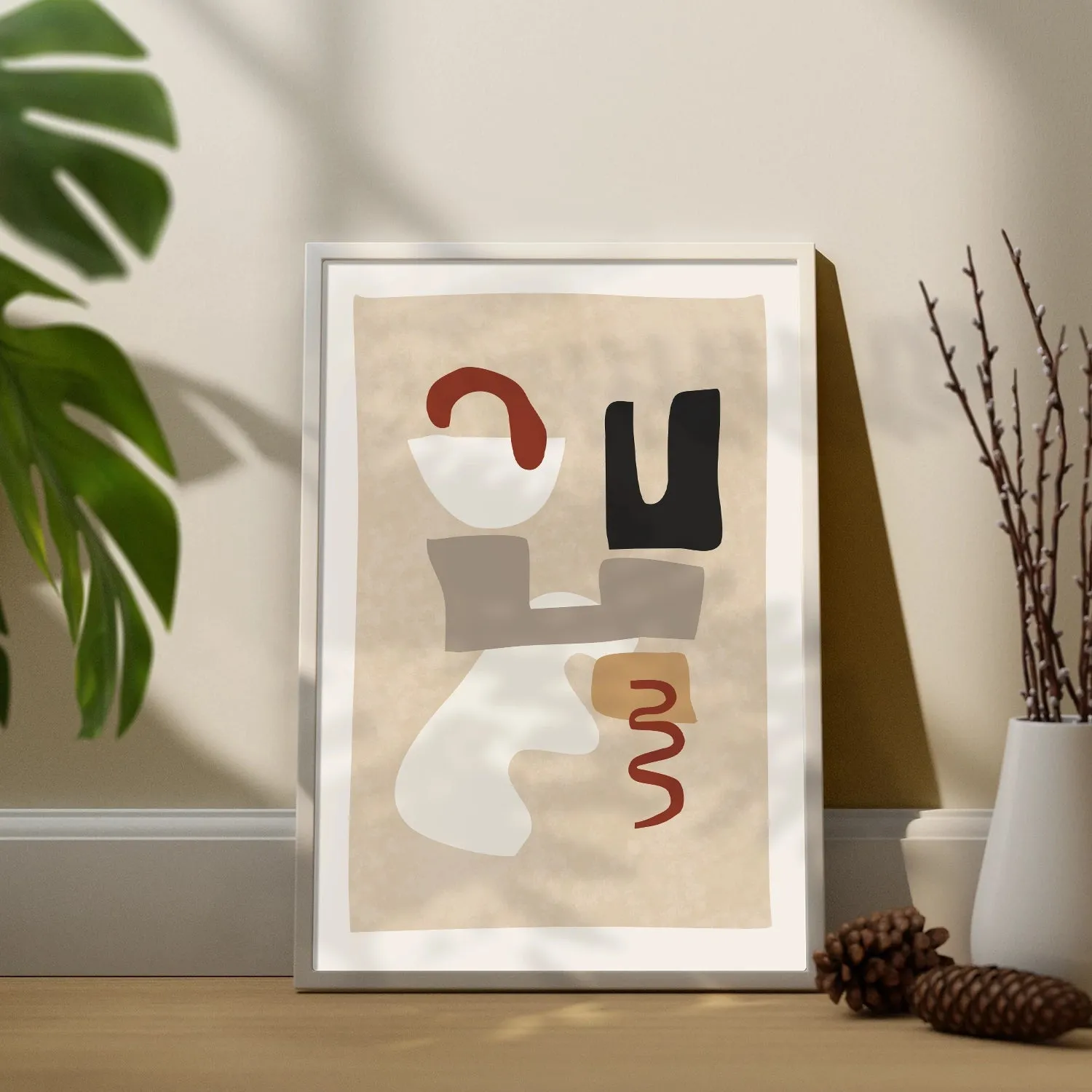Contemporary Irregular Shapes #2 - BOHO Inspired