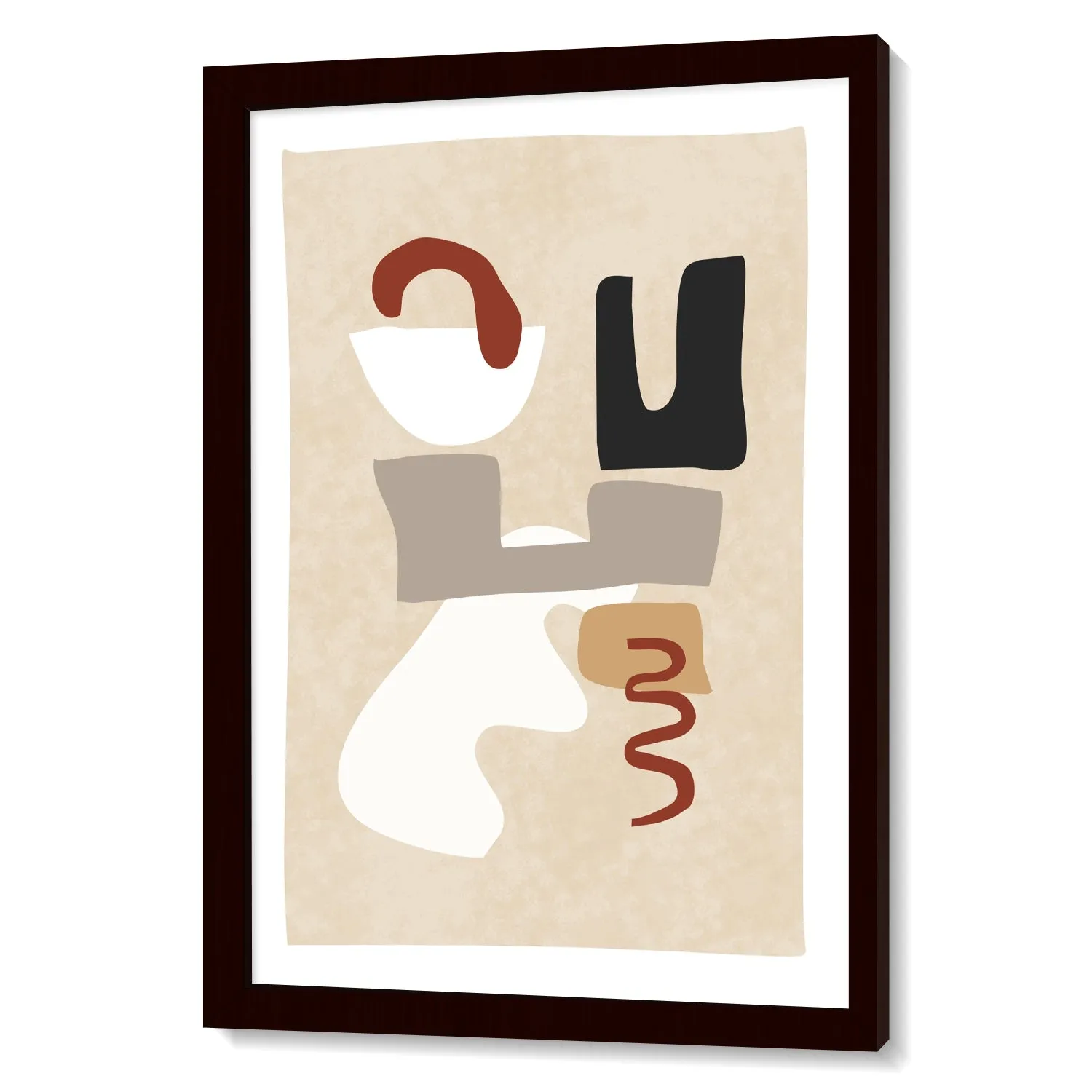 Contemporary Irregular Shapes #2 - BOHO Inspired