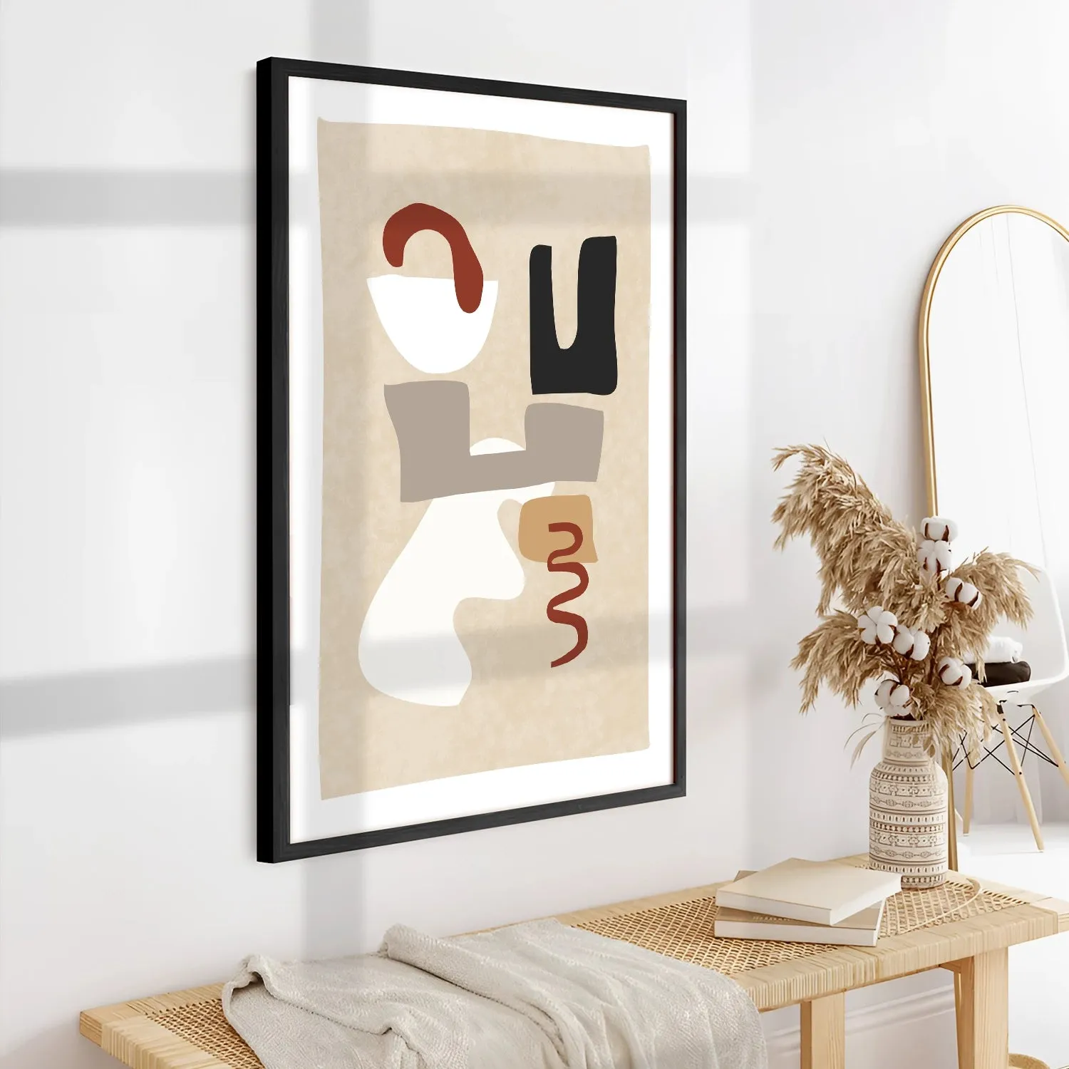 Contemporary Irregular Shapes #2 - BOHO Inspired
