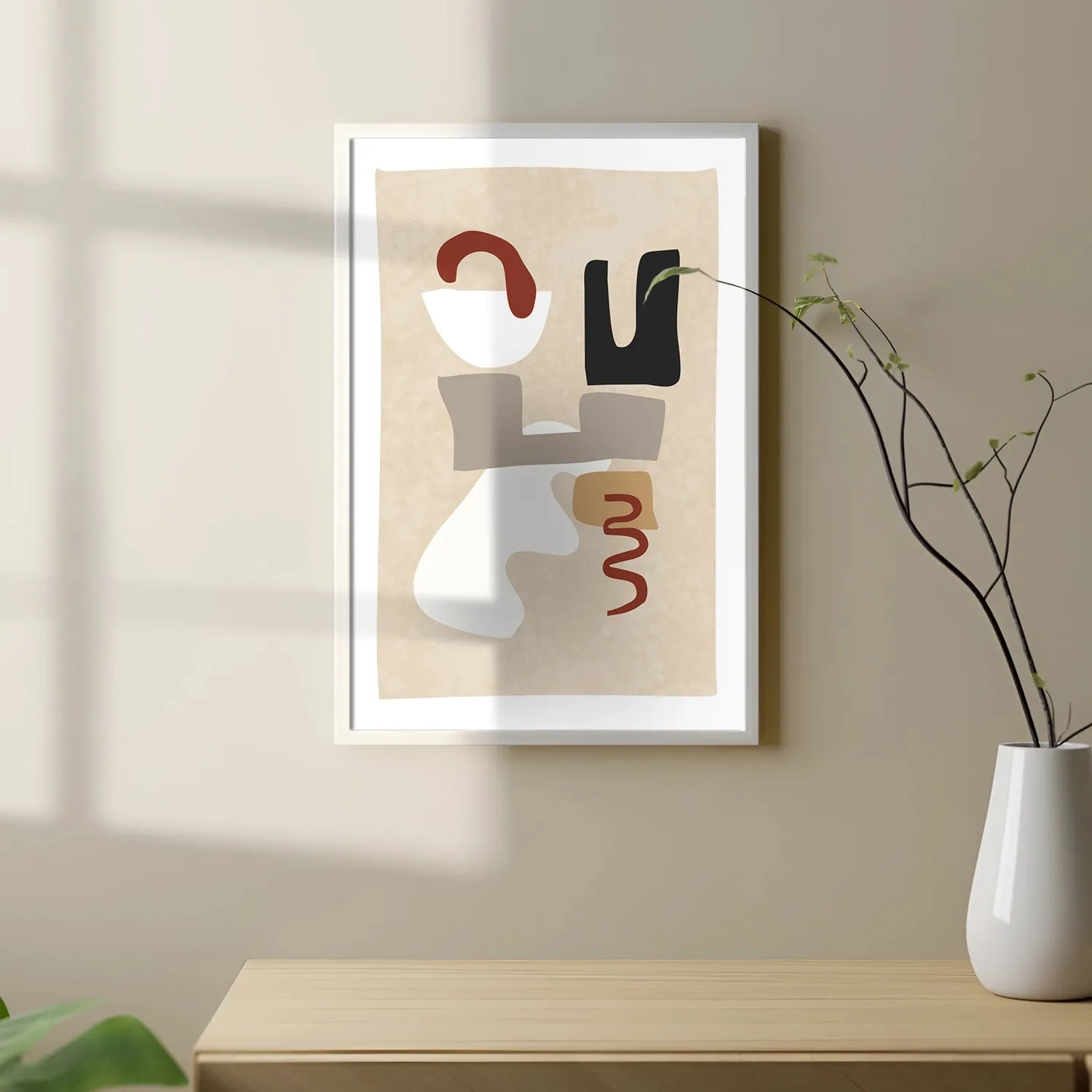 Contemporary Irregular Shapes #2 - BOHO Inspired