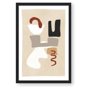 Contemporary Irregular Shapes #2 - BOHO Inspired