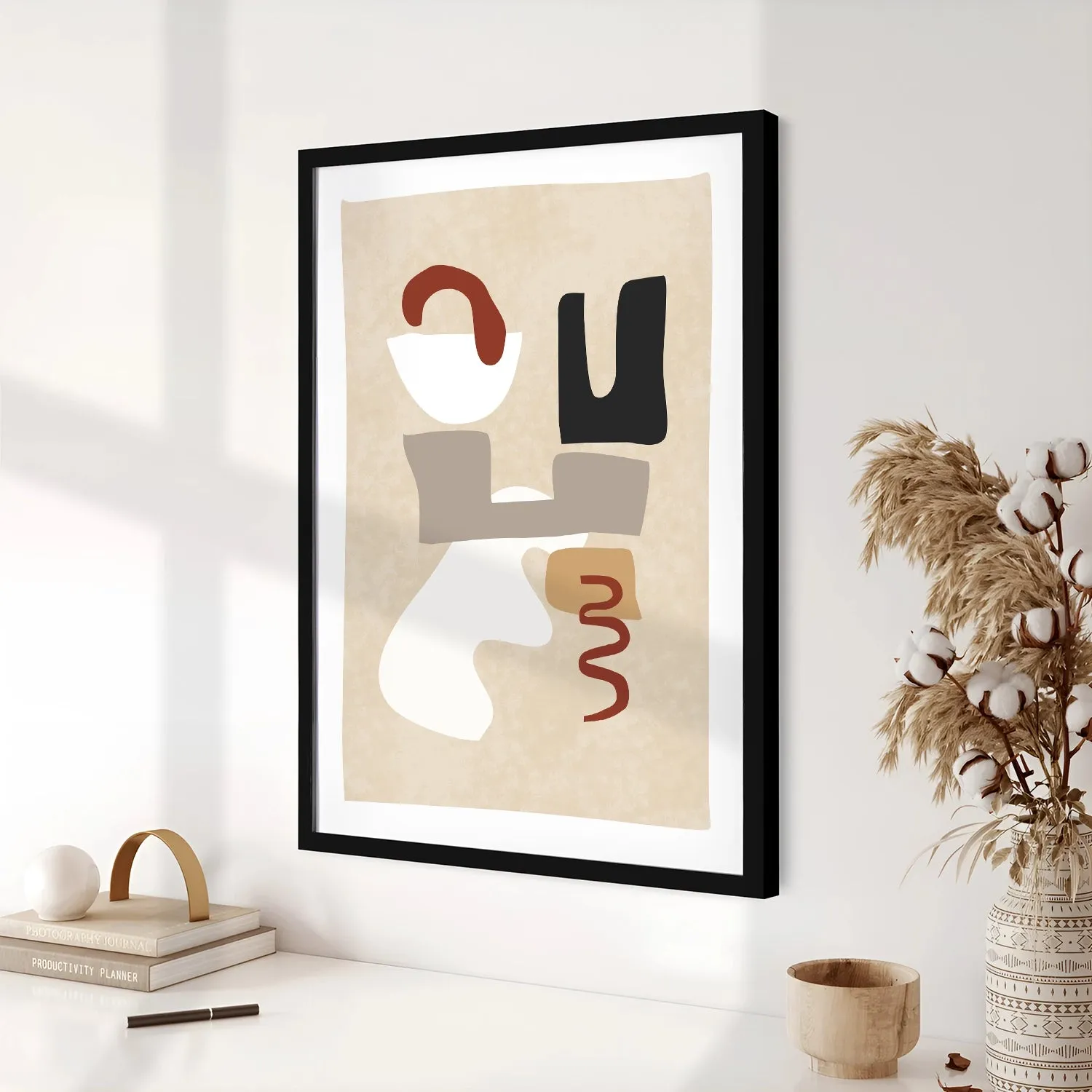 Contemporary Irregular Shapes #2 - BOHO Inspired