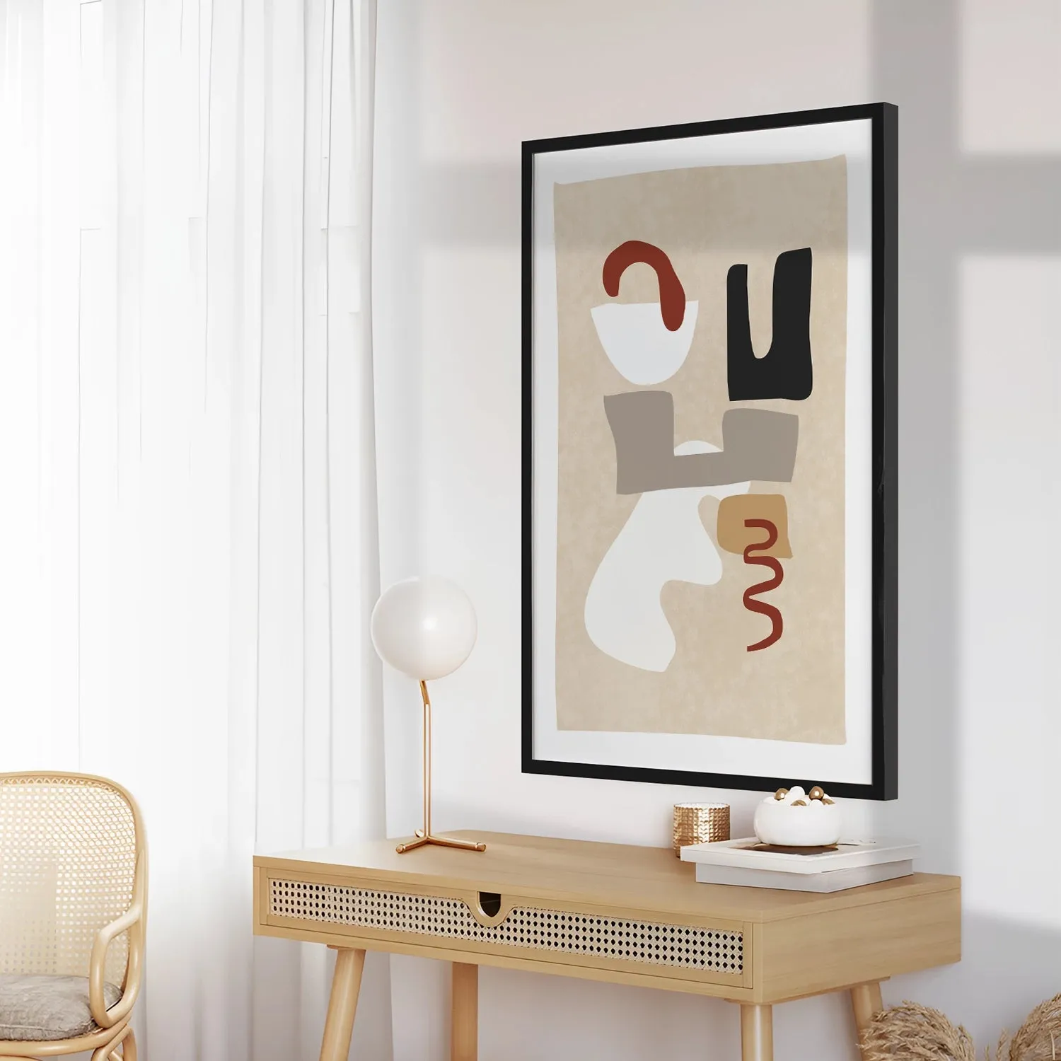 Contemporary Irregular Shapes #2 - BOHO Inspired