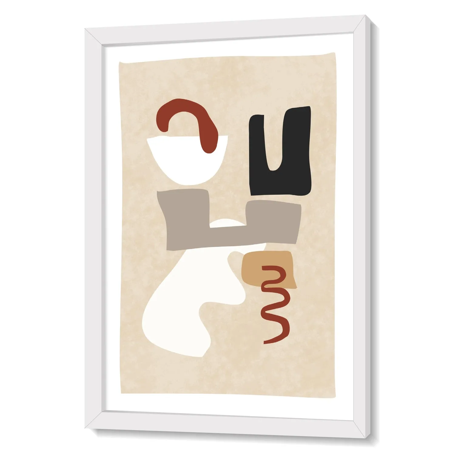 Contemporary Irregular Shapes #2 - BOHO Inspired