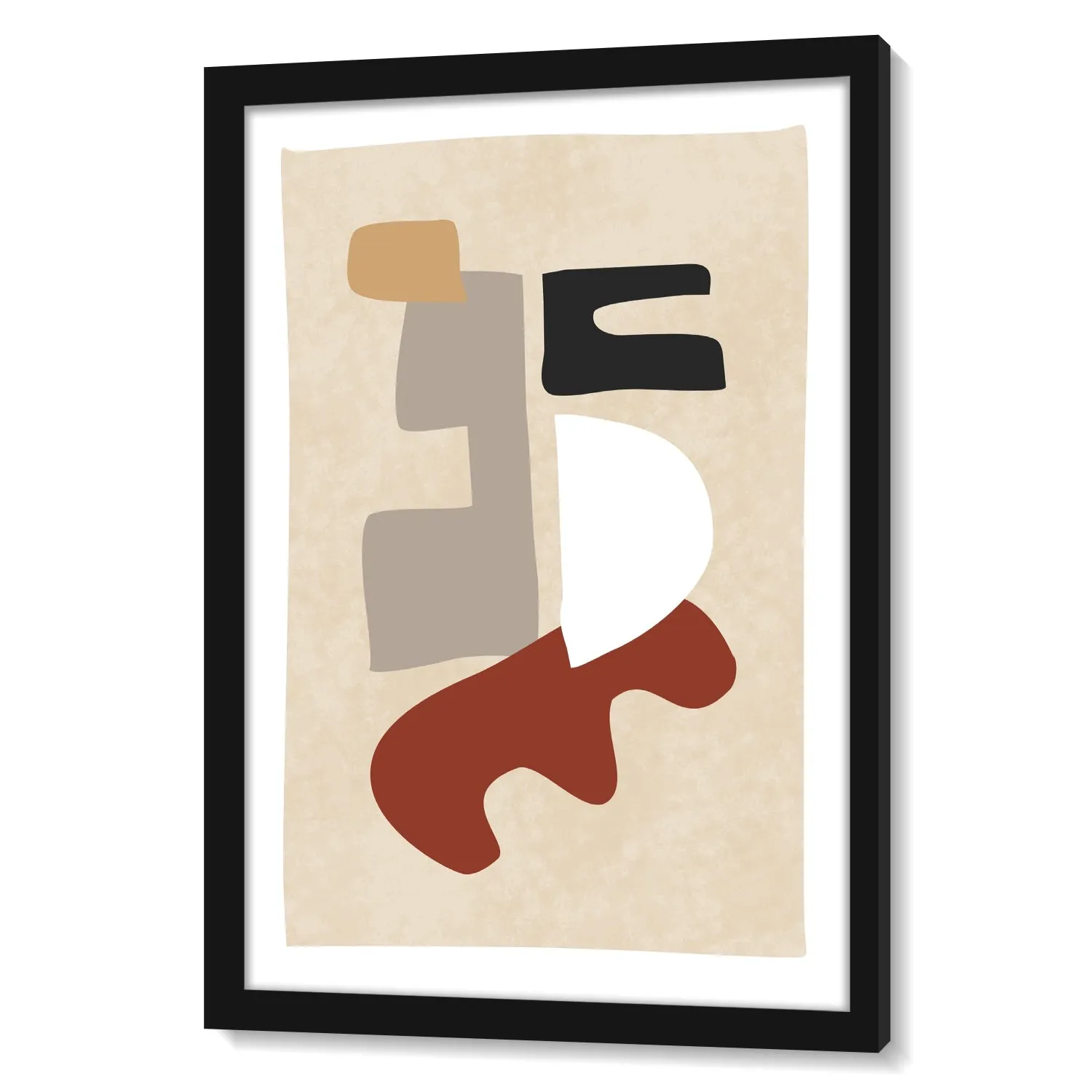 Contemporary Irregular Shapes #3 - BOHO Inspired