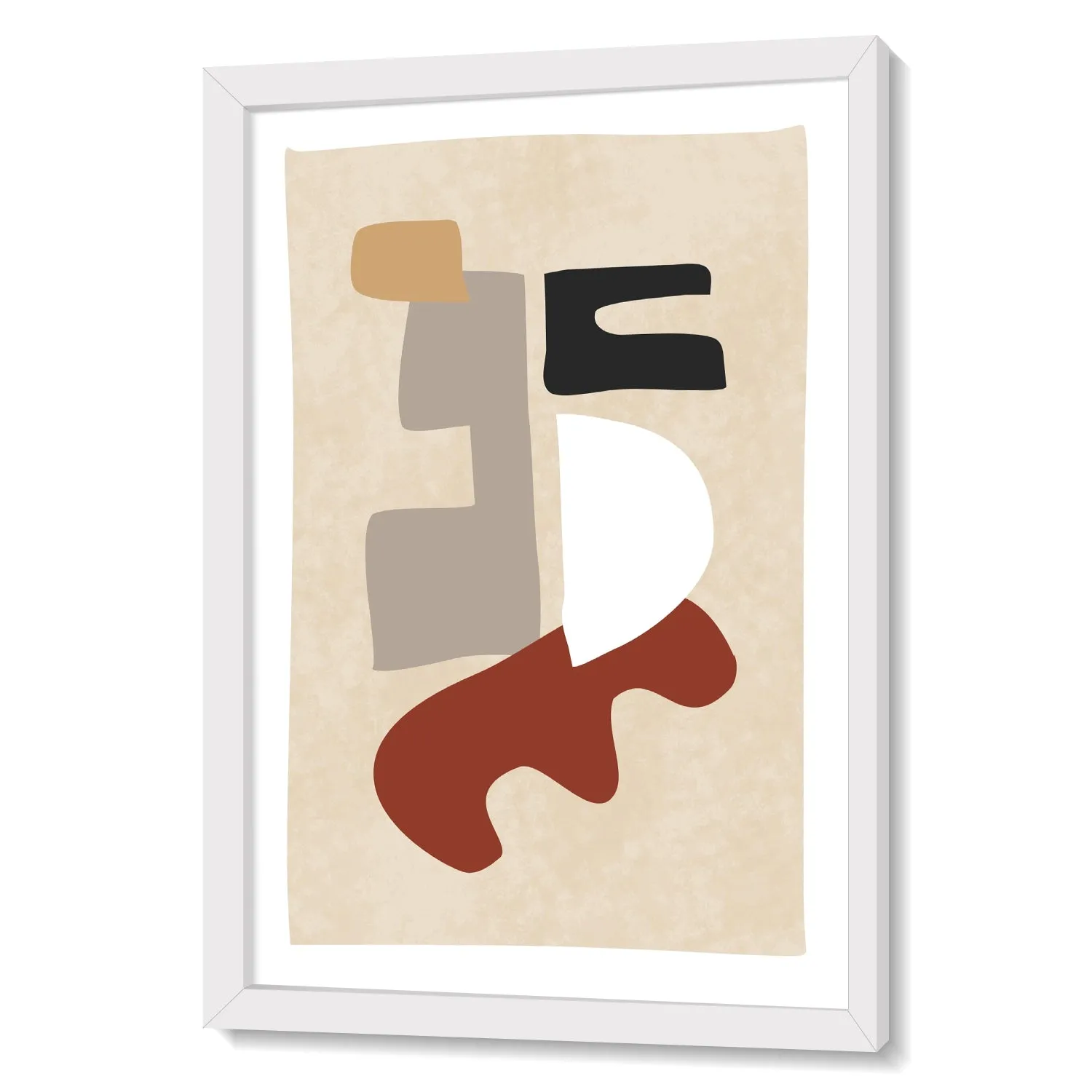 Contemporary Irregular Shapes #3 - BOHO Inspired