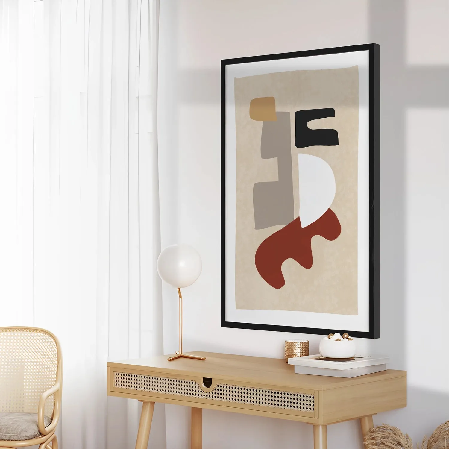 Contemporary Irregular Shapes #3 - BOHO Inspired