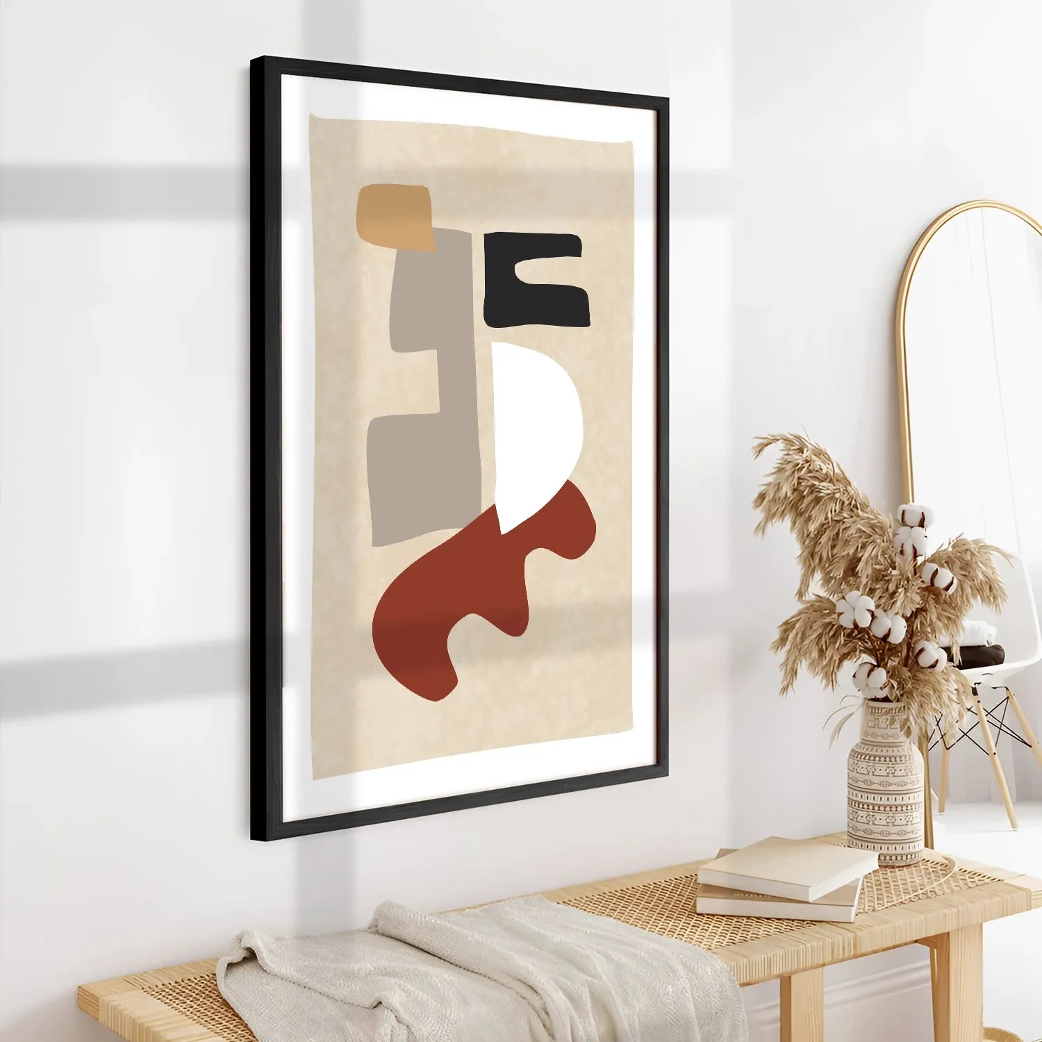Contemporary Irregular Shapes #3 - BOHO Inspired