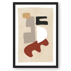 Contemporary Irregular Shapes #3 - BOHO Inspired