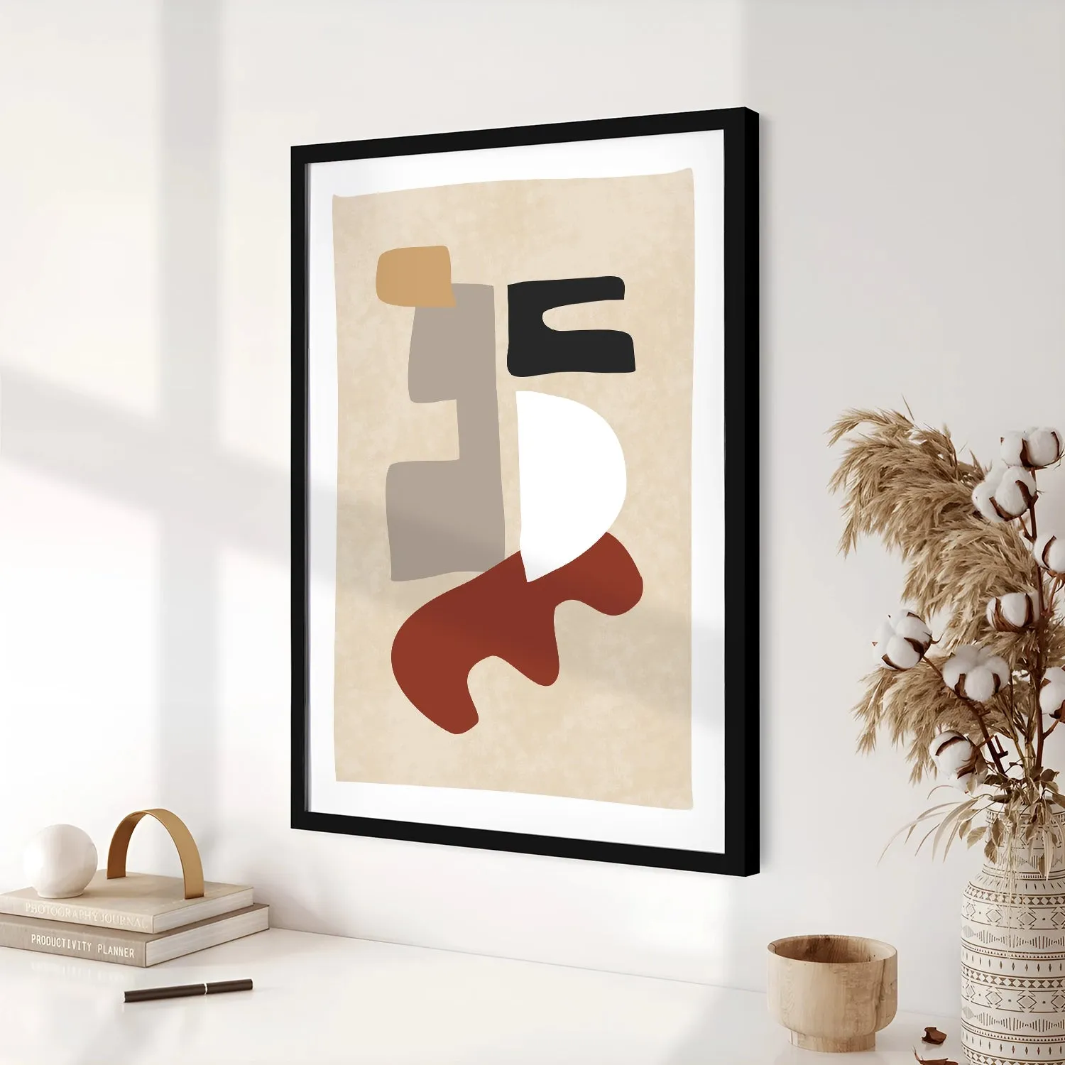 Contemporary Irregular Shapes #3 - BOHO Inspired