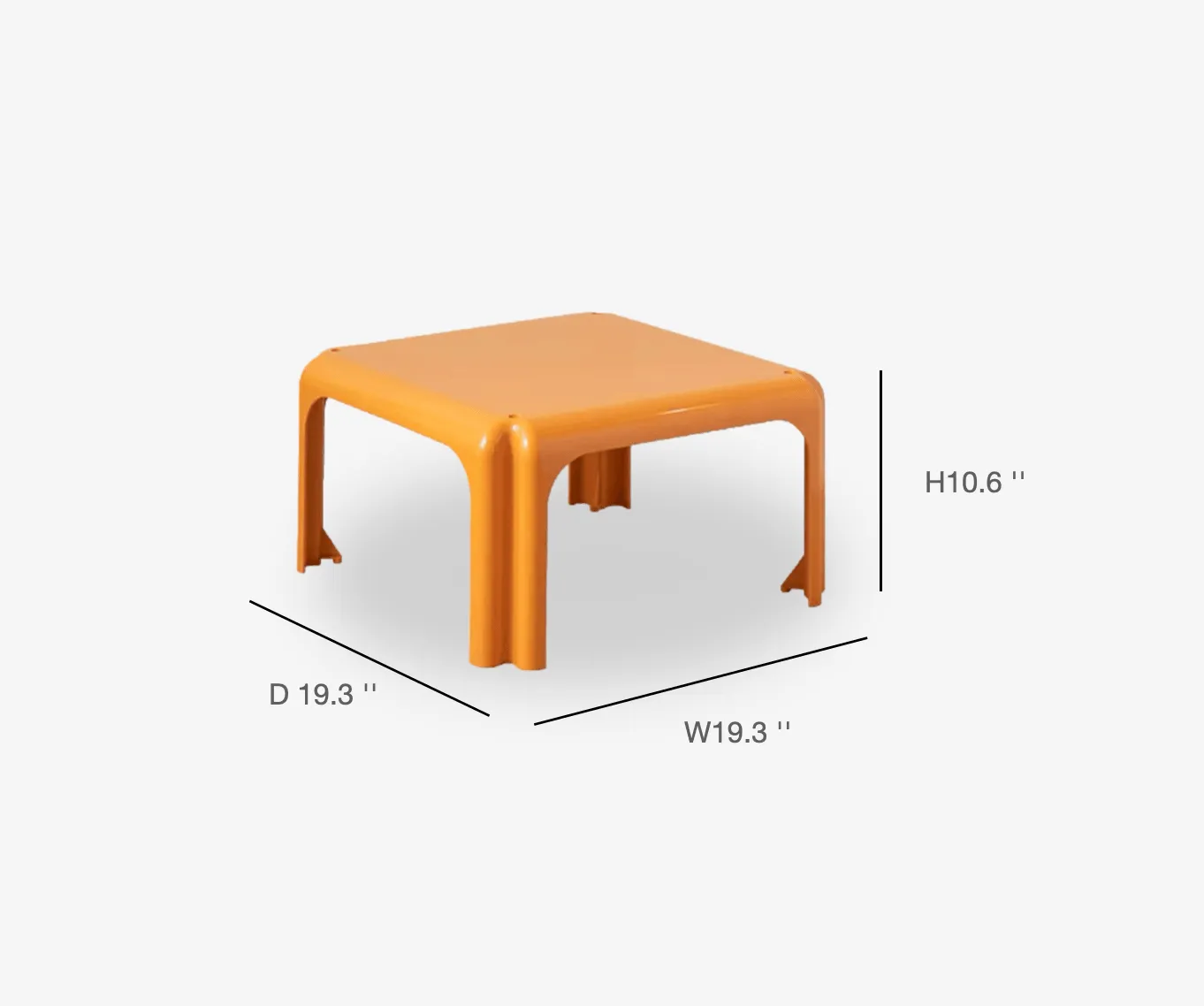 COZONI Josie Stackable Coffee Table