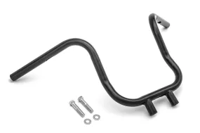 Cube Handlebars 12 inch High - 1 inch (25mm) Black - Highway Hawk H55-4200B