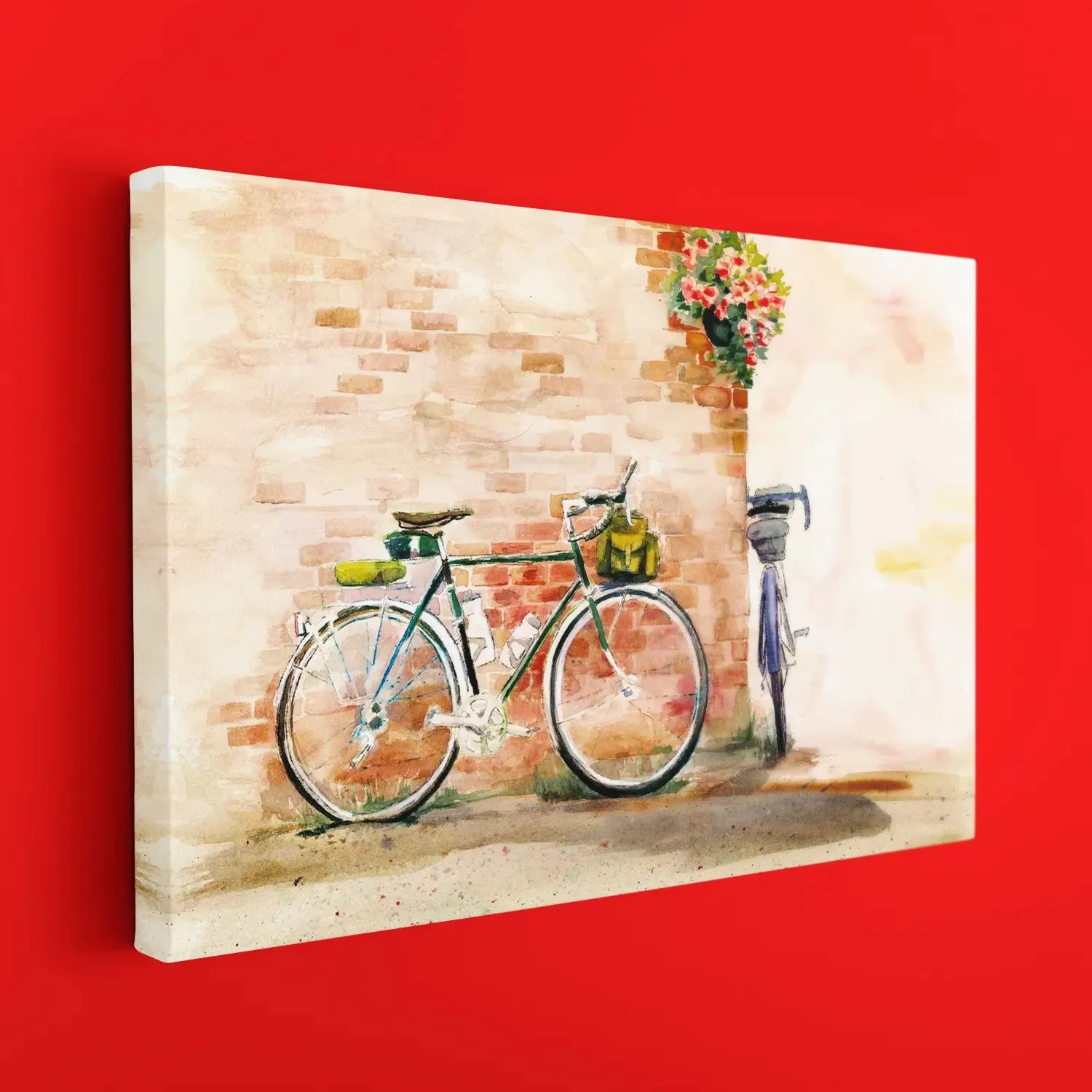 Cycle Ride Amidst Flowers