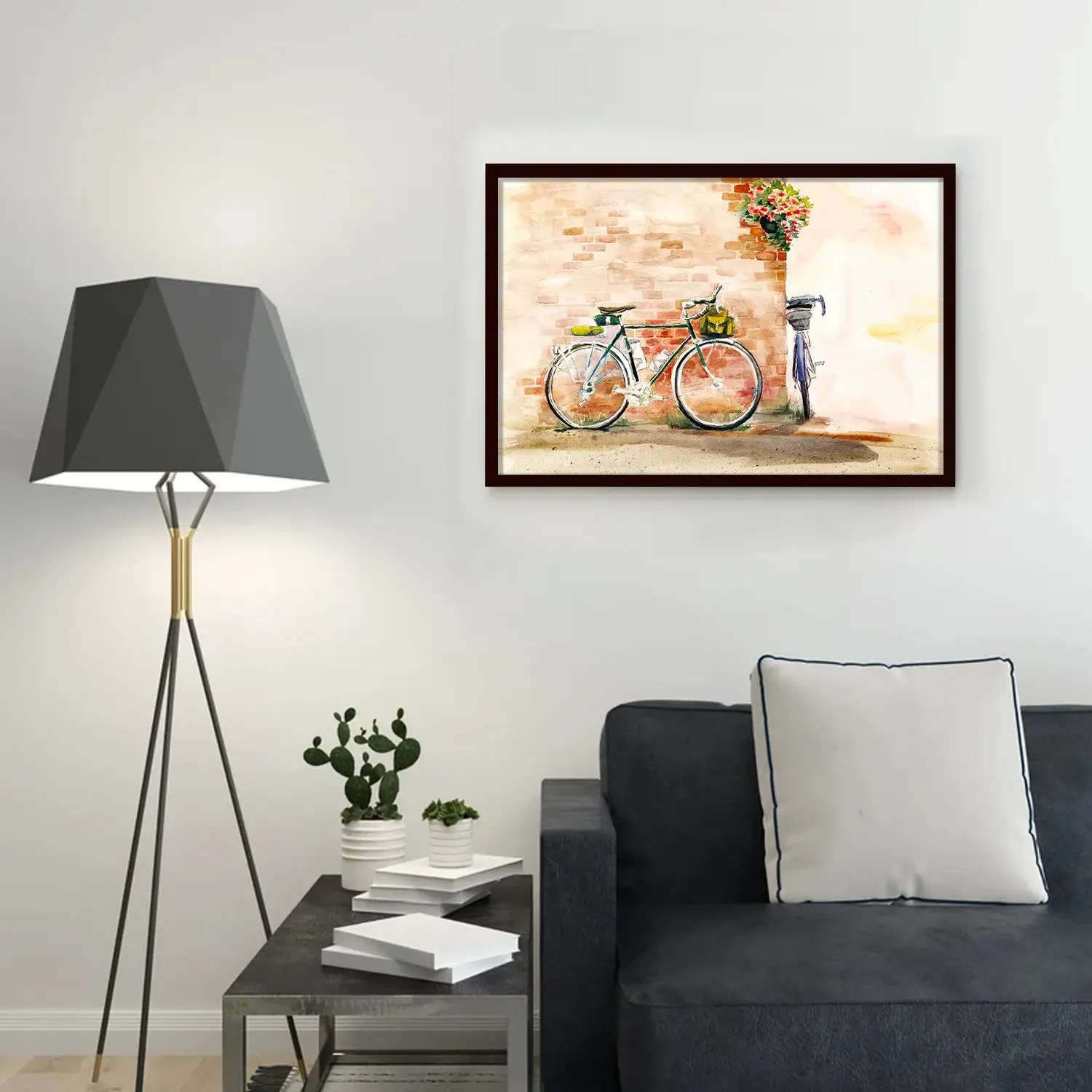 Cycle Ride Amidst Flowers