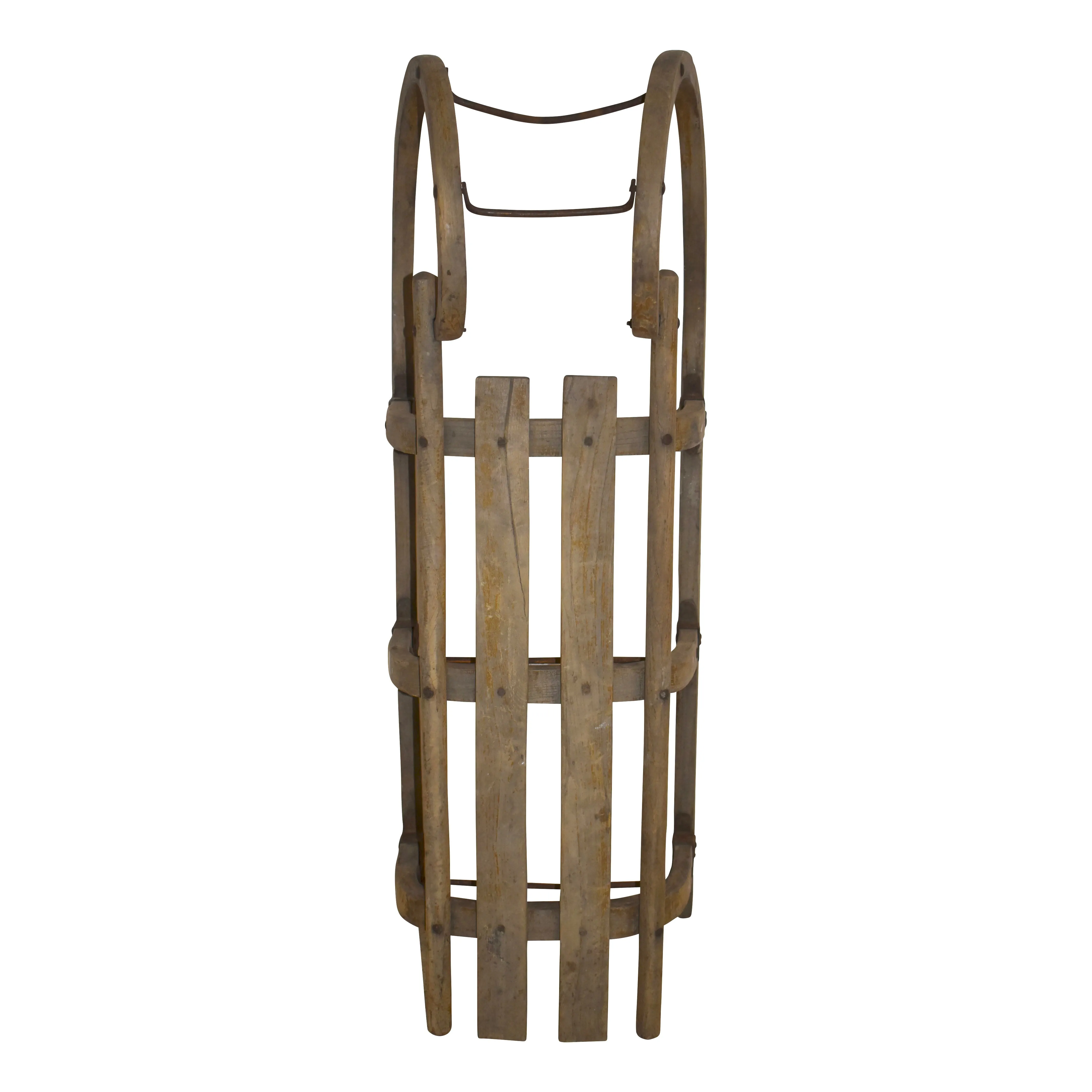 Czech Ram's Horn Bentwood Sled