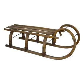 Czech Ram's Horn Bentwood Sled