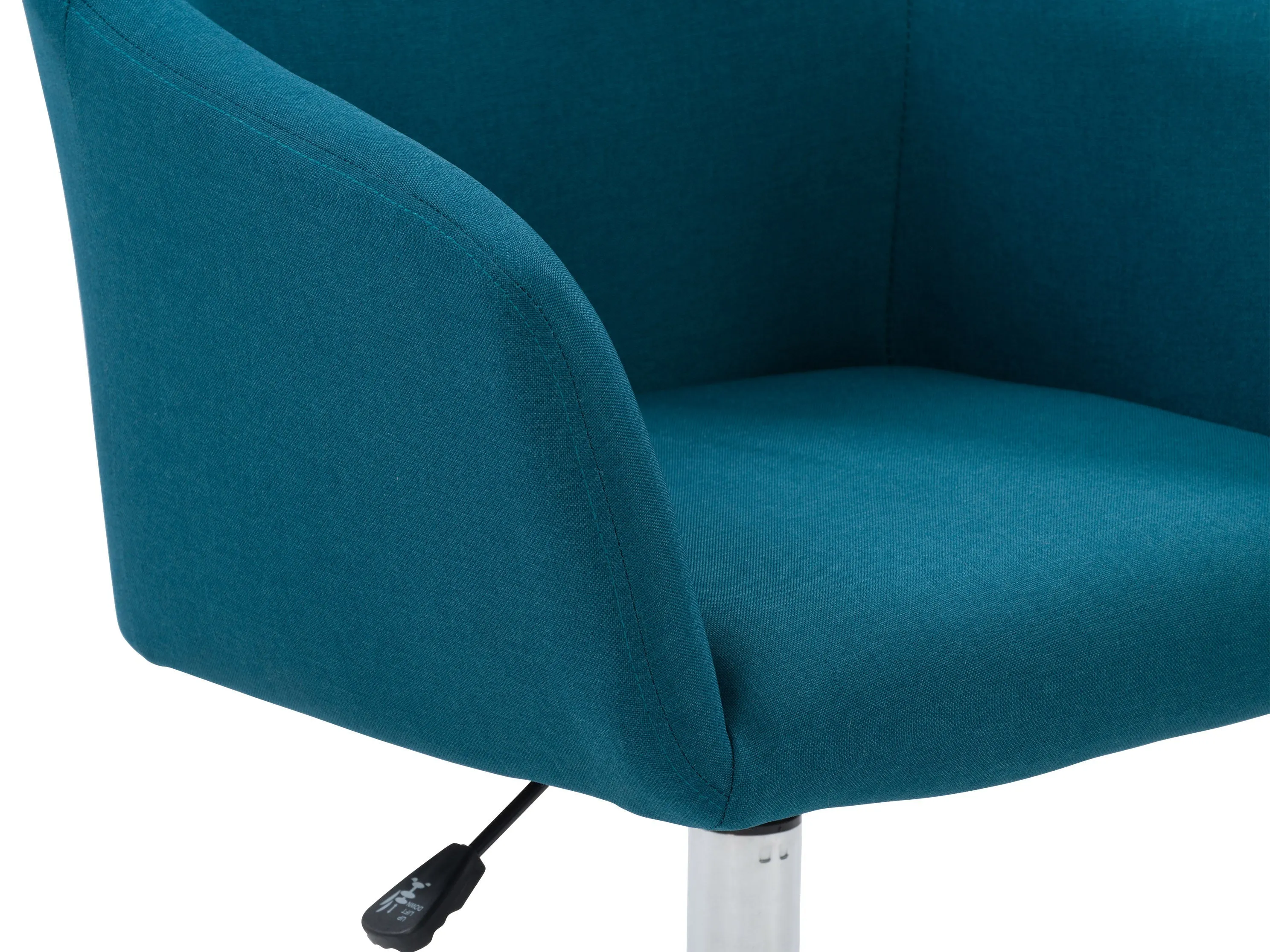 Dark Blue Office Chair with Arms